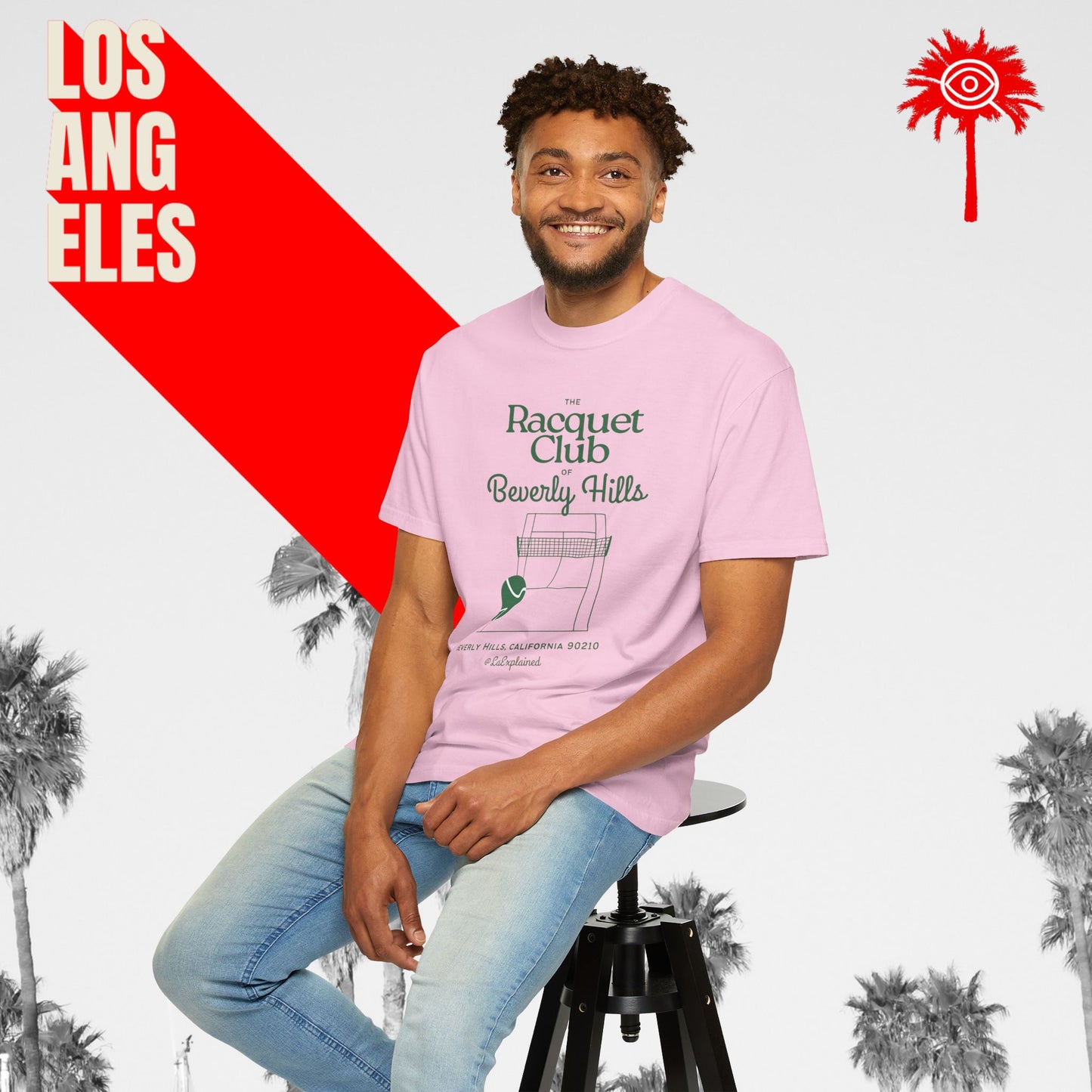 Retro Beverly Hills Racquet Club Tee