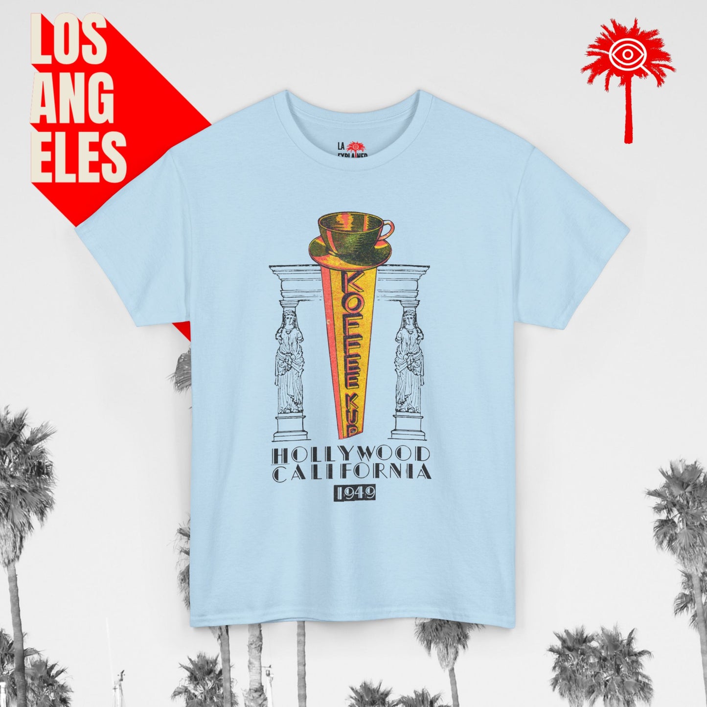 Hollywood Koffee Kup 1949 Tee