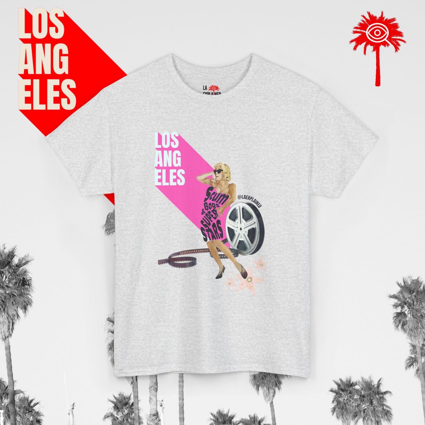 Pink Sc*mbags and Superstars Tee