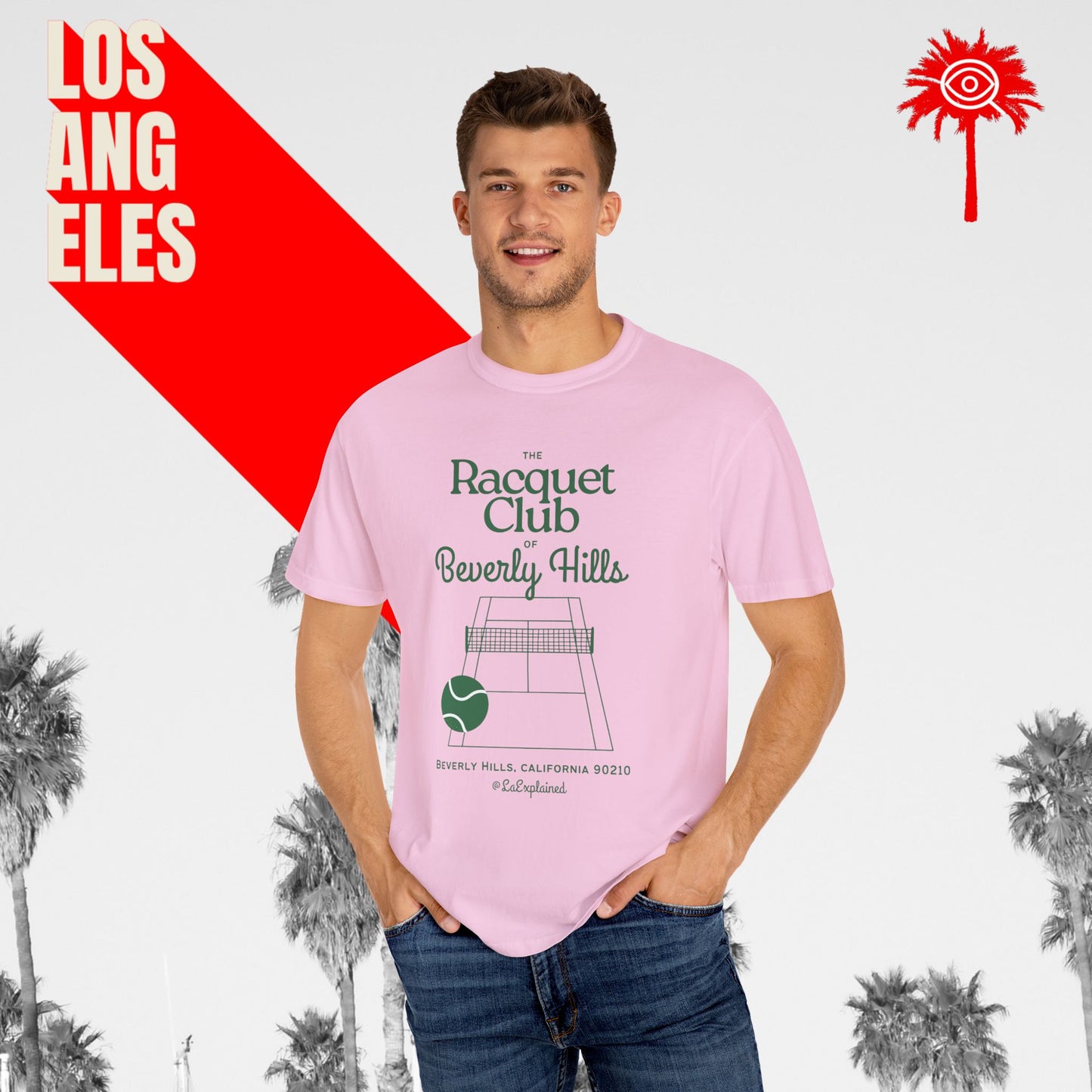 Retro Beverly Hills Racquet Club Tee
