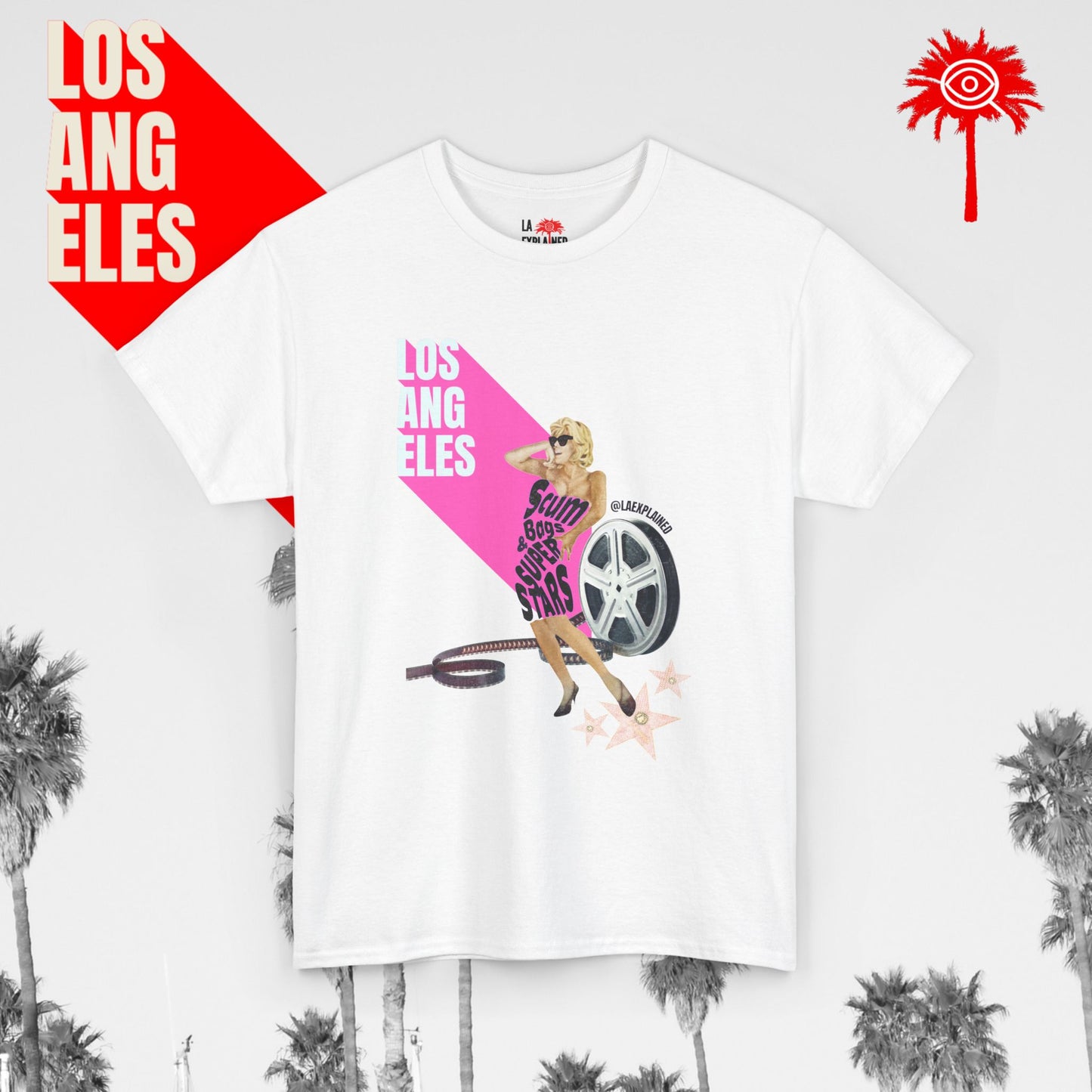 Pink Sc*mbags and Superstars Tee