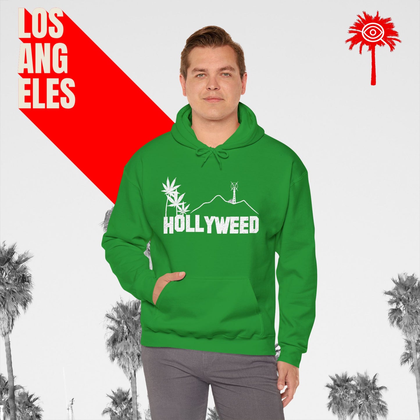 Limited Edition "HOLLYWEED" Cotton Hoodie