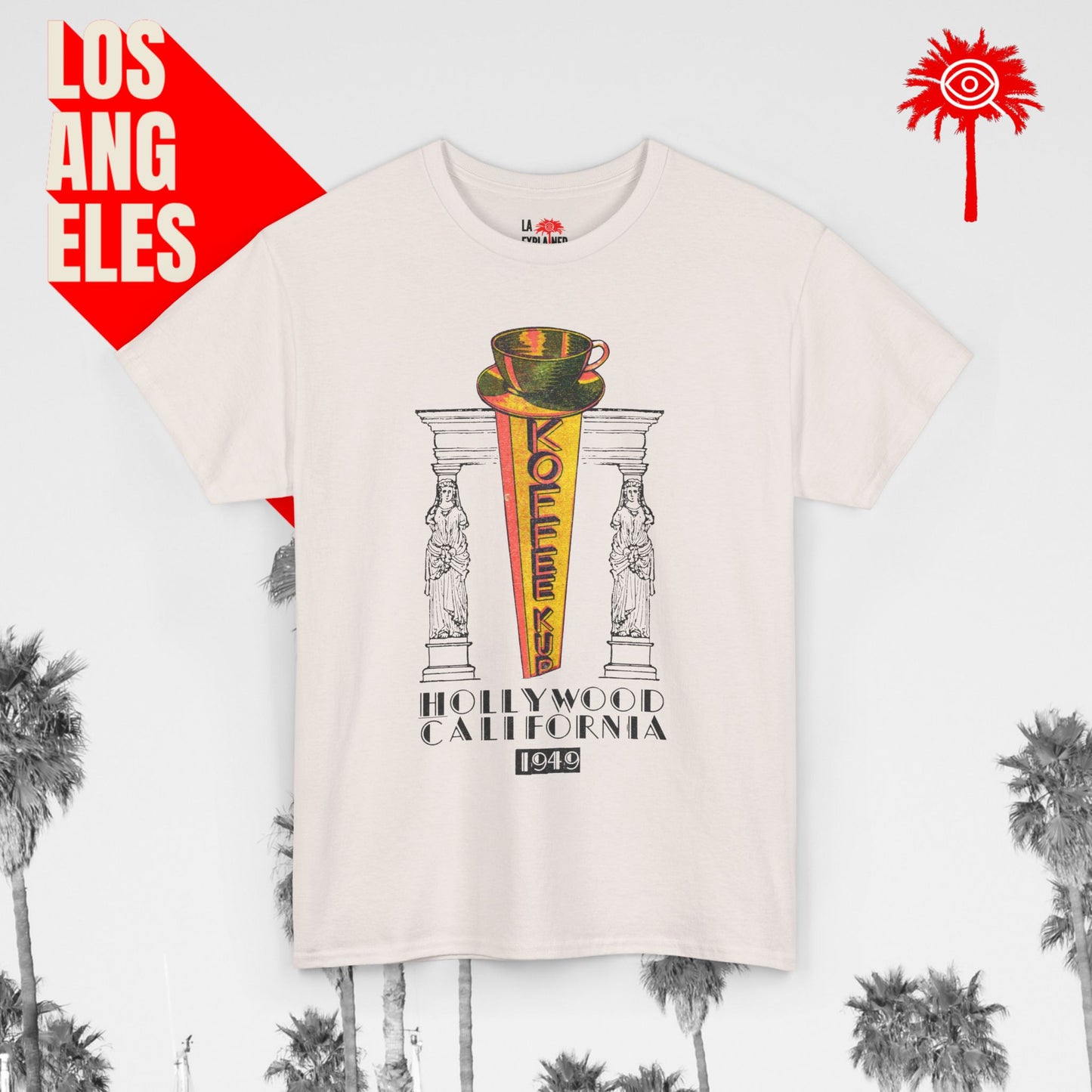 Hollywood Koffee Kup 1949 Tee