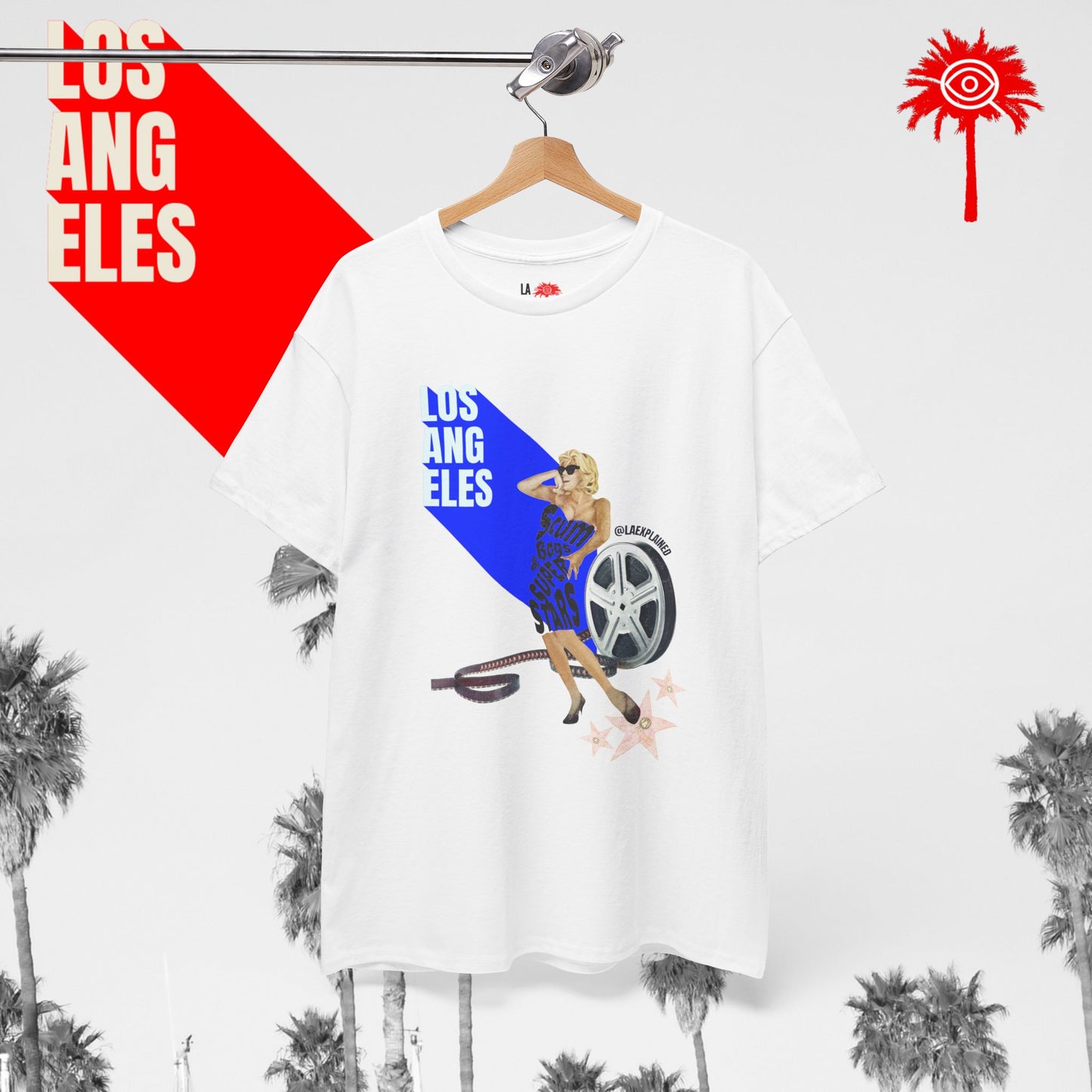 Blue Sc*mbags and Superstars Tee