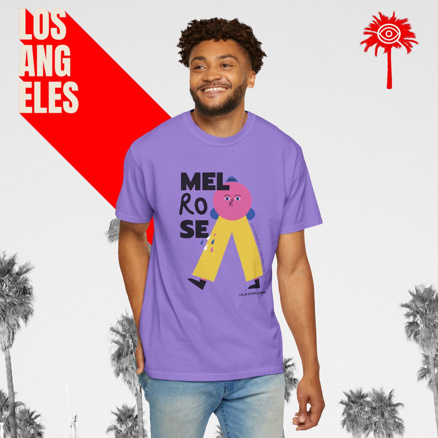 Men's 'Melrose Mood' Tee