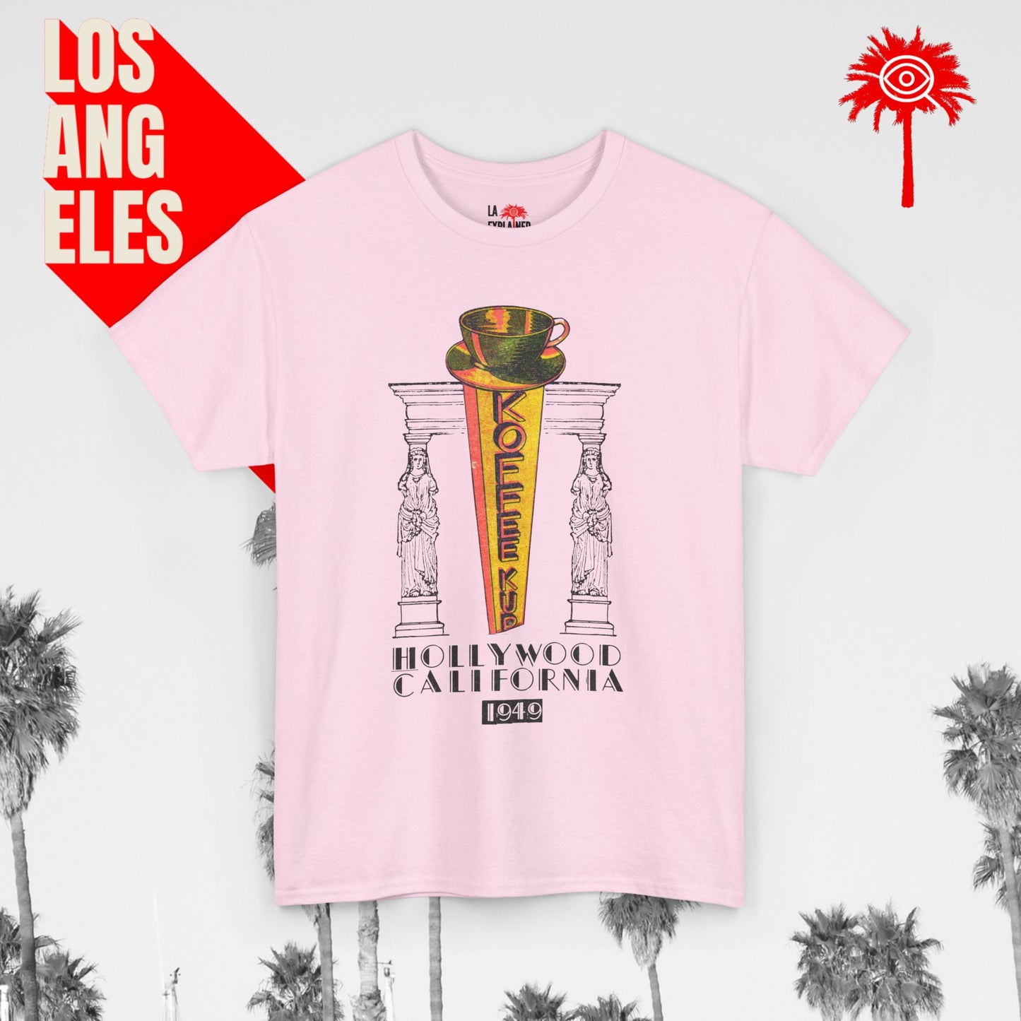 Hollywood Koffee Kup 1949 Tee