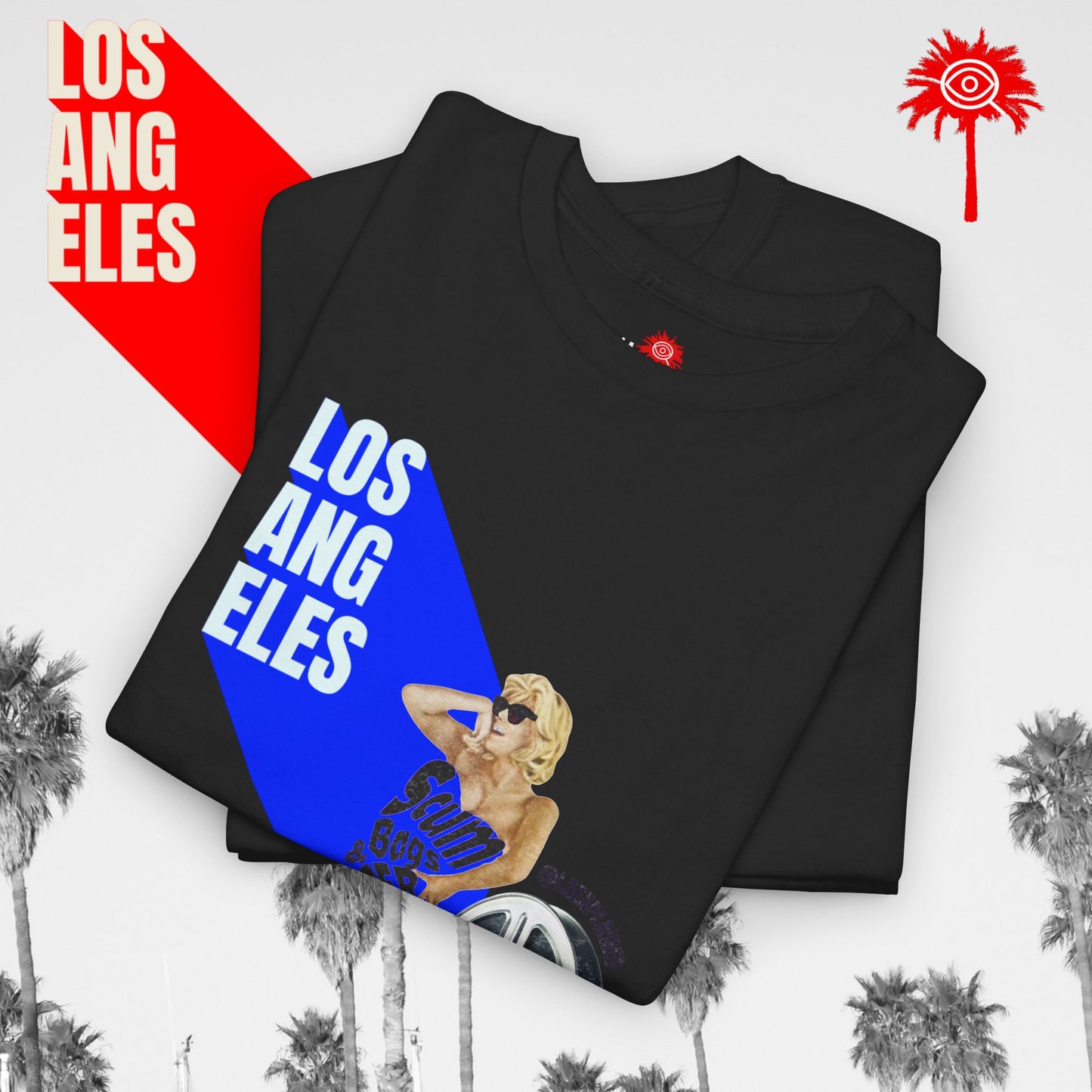 Blue Sc*mbags and Superstars Tee