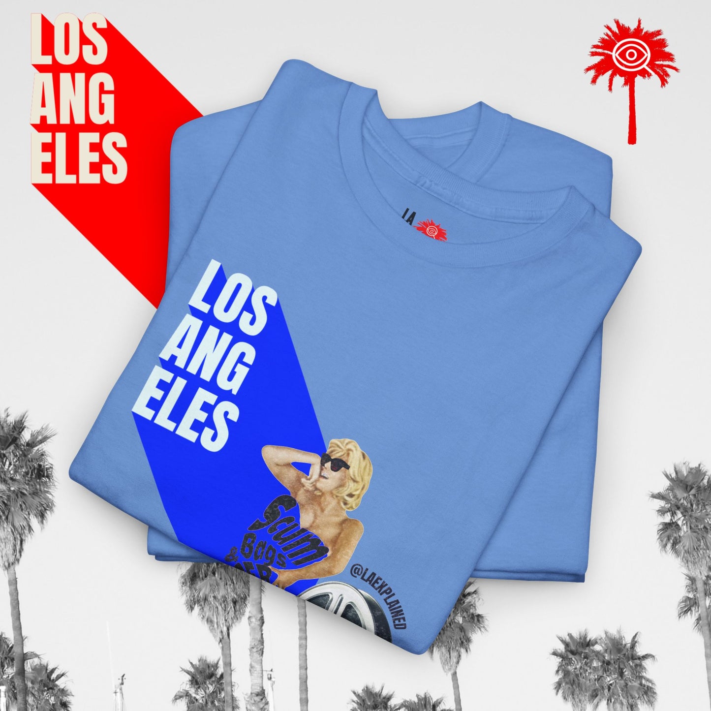 Blue Sc*mbags and Superstars Tee