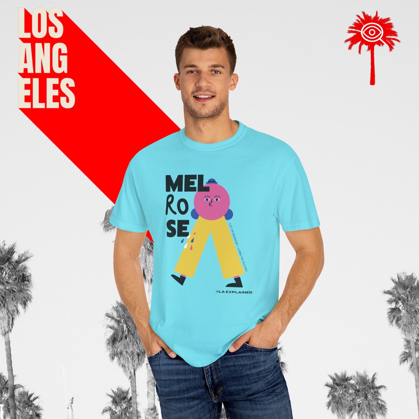 Men's 'Melrose Mood' Tee