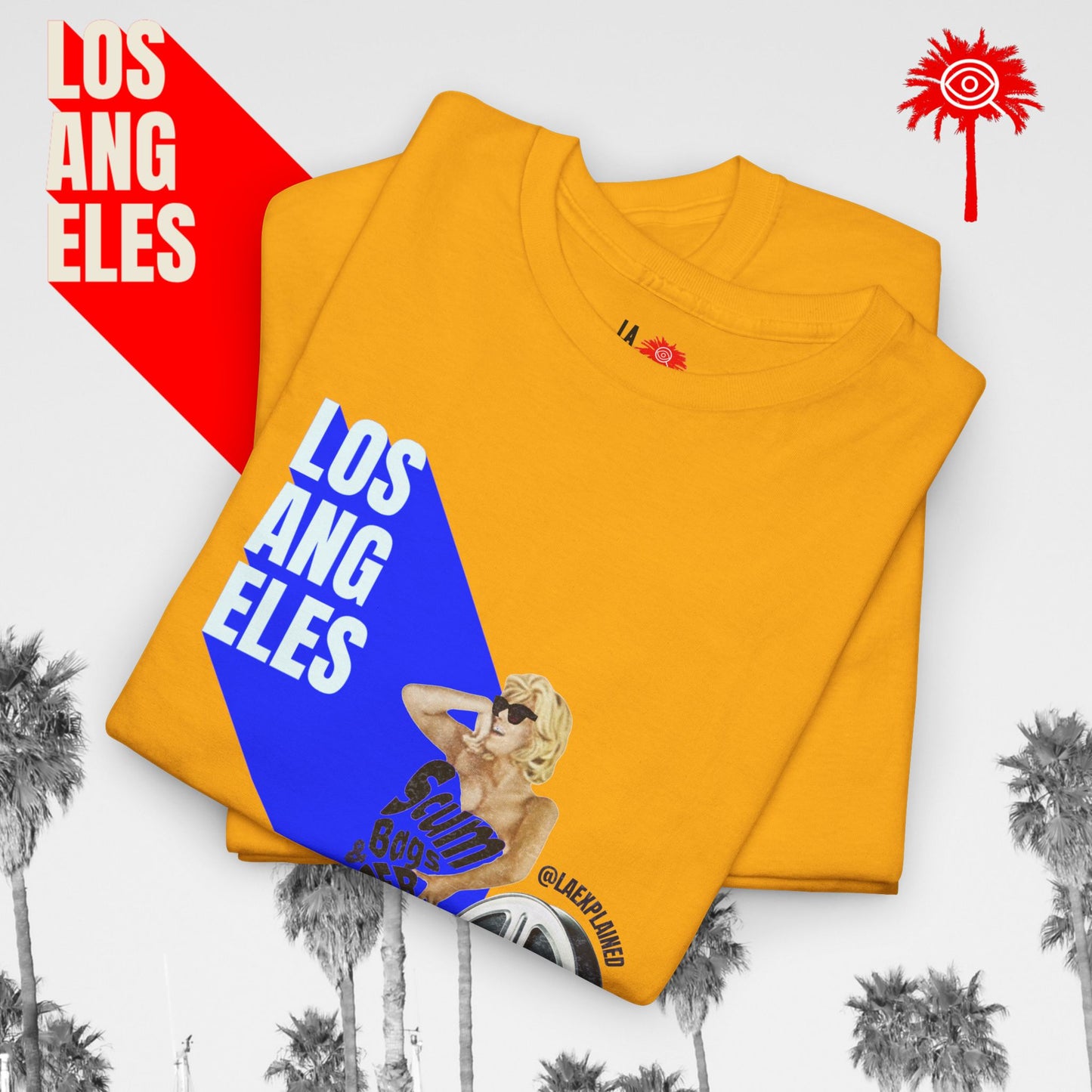Blue Sc*mbags and Superstars Tee