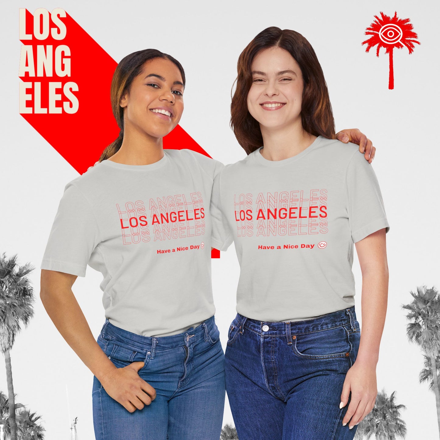 Women's Ice Grey THANK YOU L.A.F.D. Fundraiser Tee