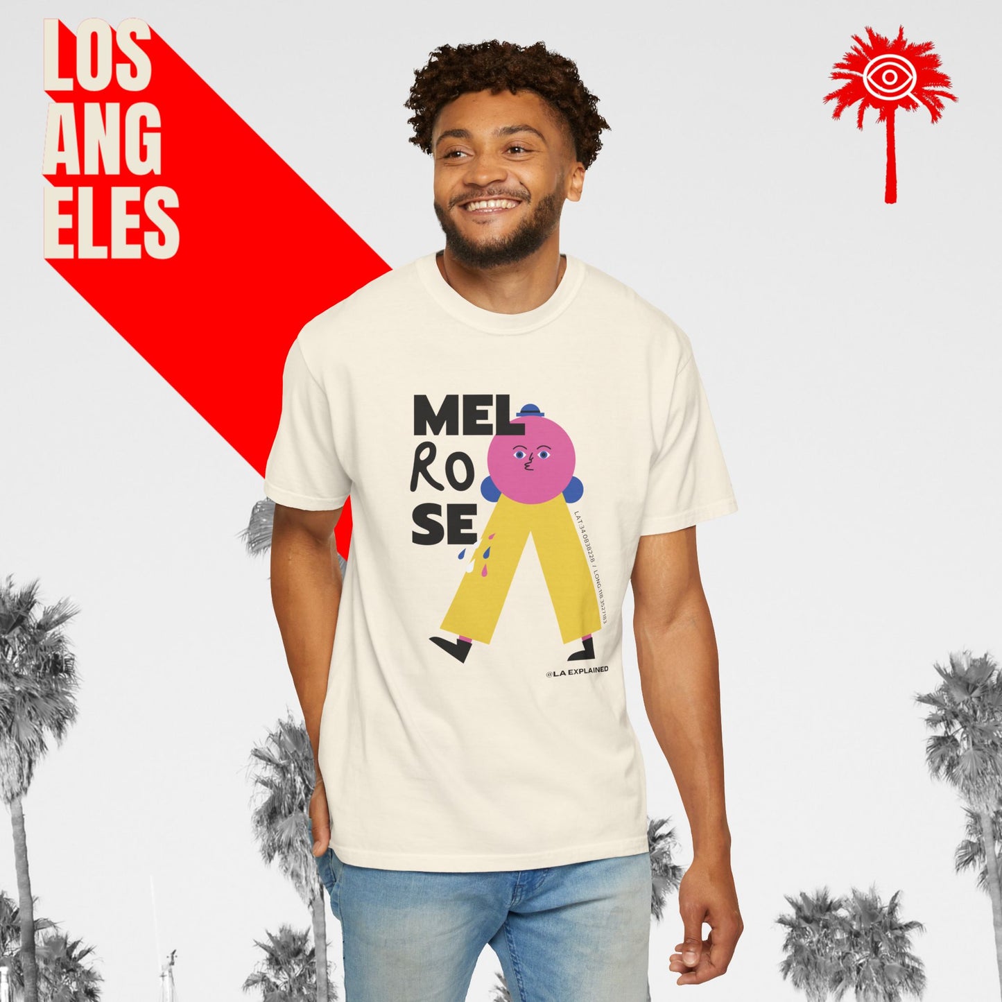 Men's 'Melrose Mood' Tee
