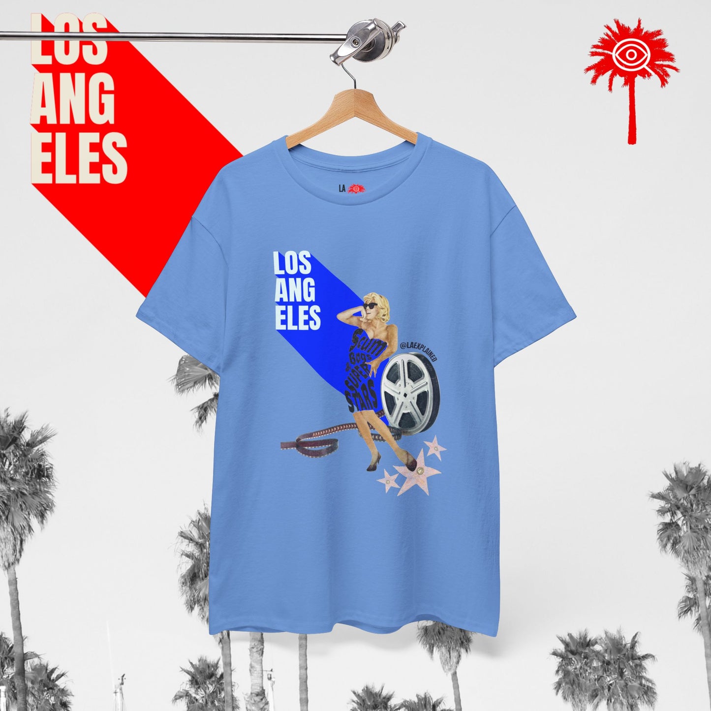 Blue Sc*mbags and Superstars Tee