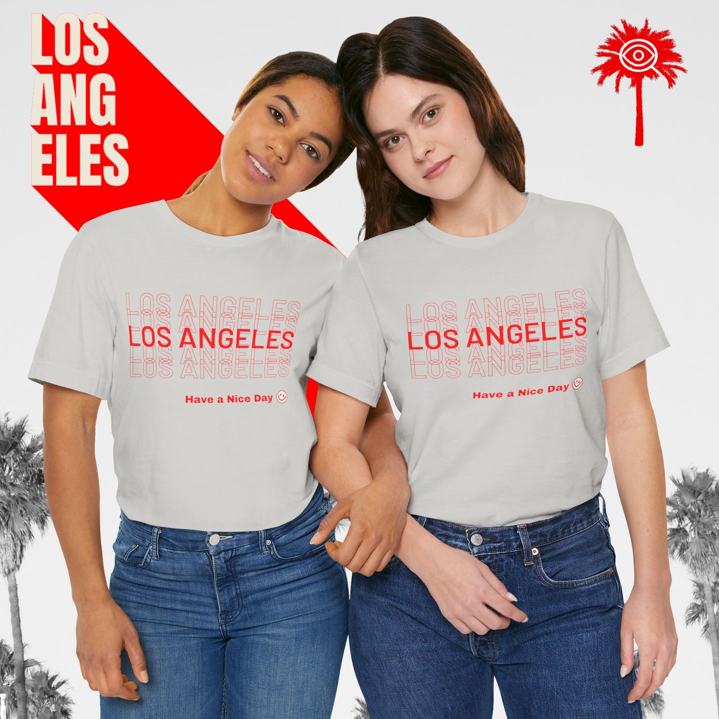 Women's Ice Grey THANK YOU L.A.F.D. Fundraiser Tee