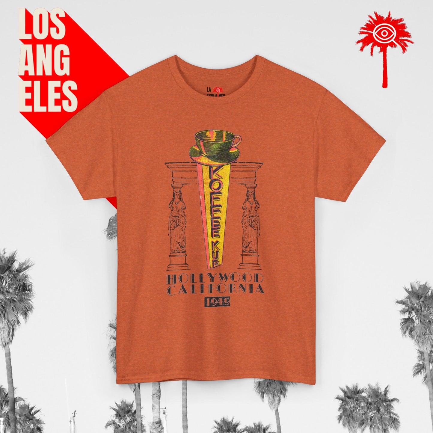 Hollywood Koffee Kup 1949 Tee