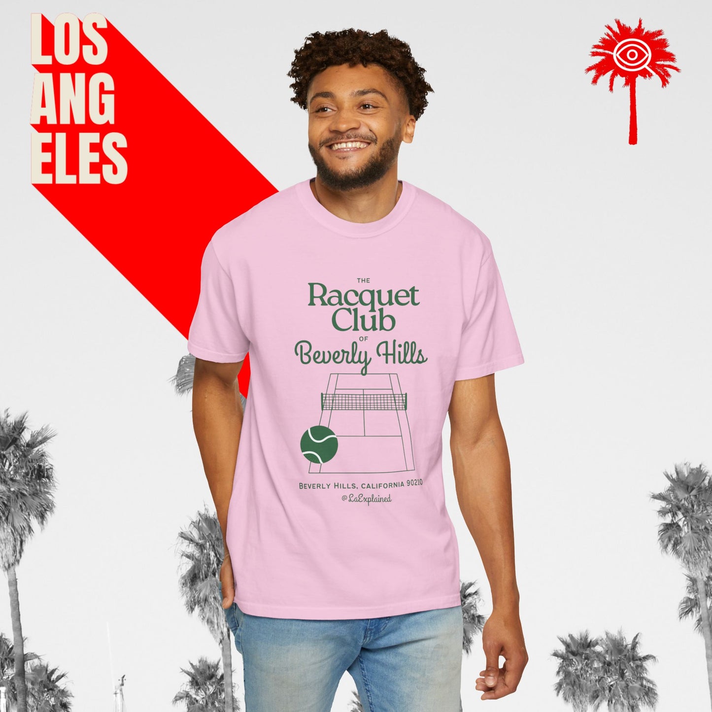 Retro Beverly Hills Racquet Club Tee