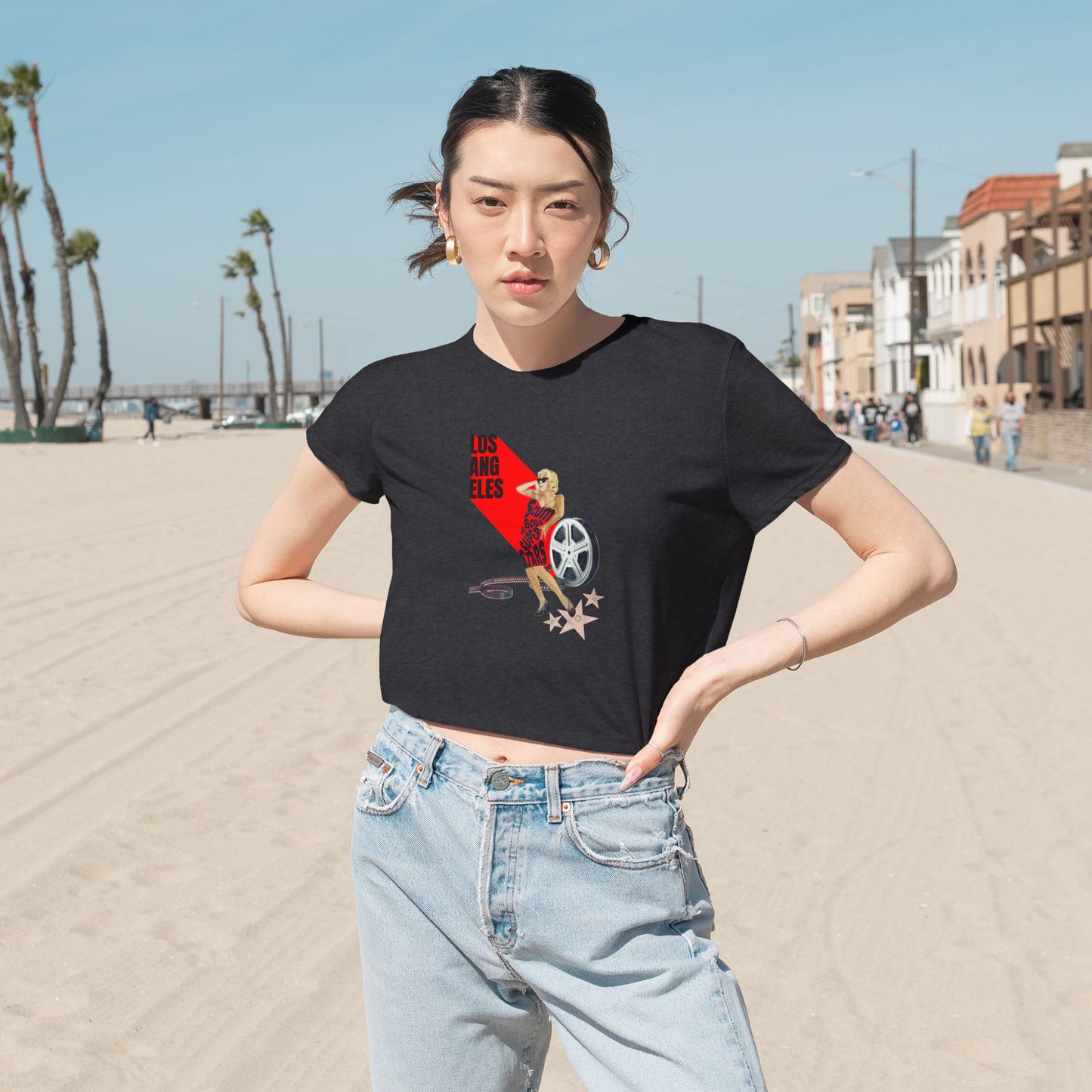 Women’s Red Sc*mbags and Superstars Tee