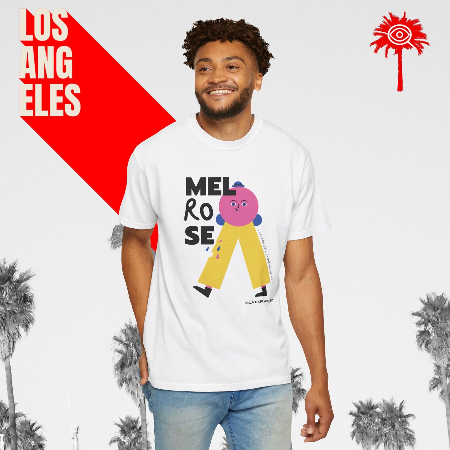 Men's 'Melrose Mood' Tee