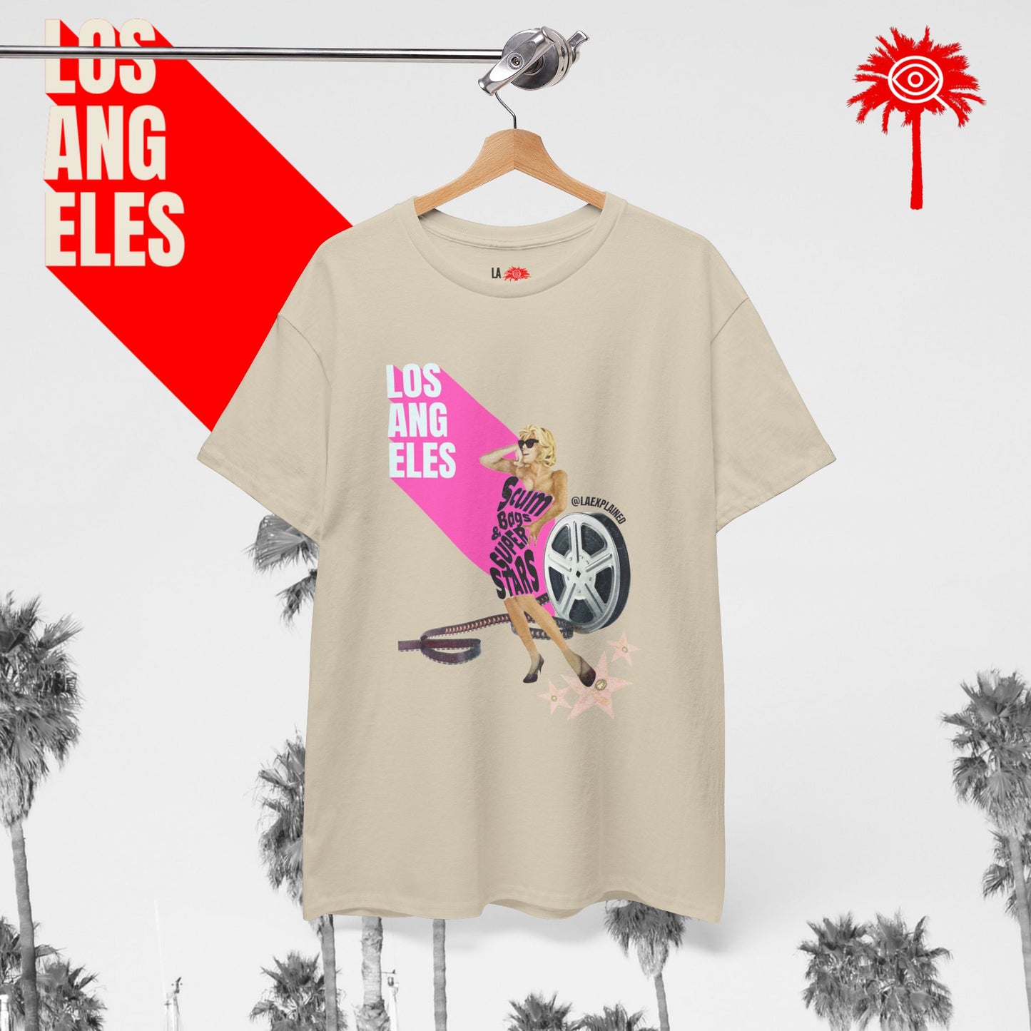 Pink Sc*mbags and Superstars Tee