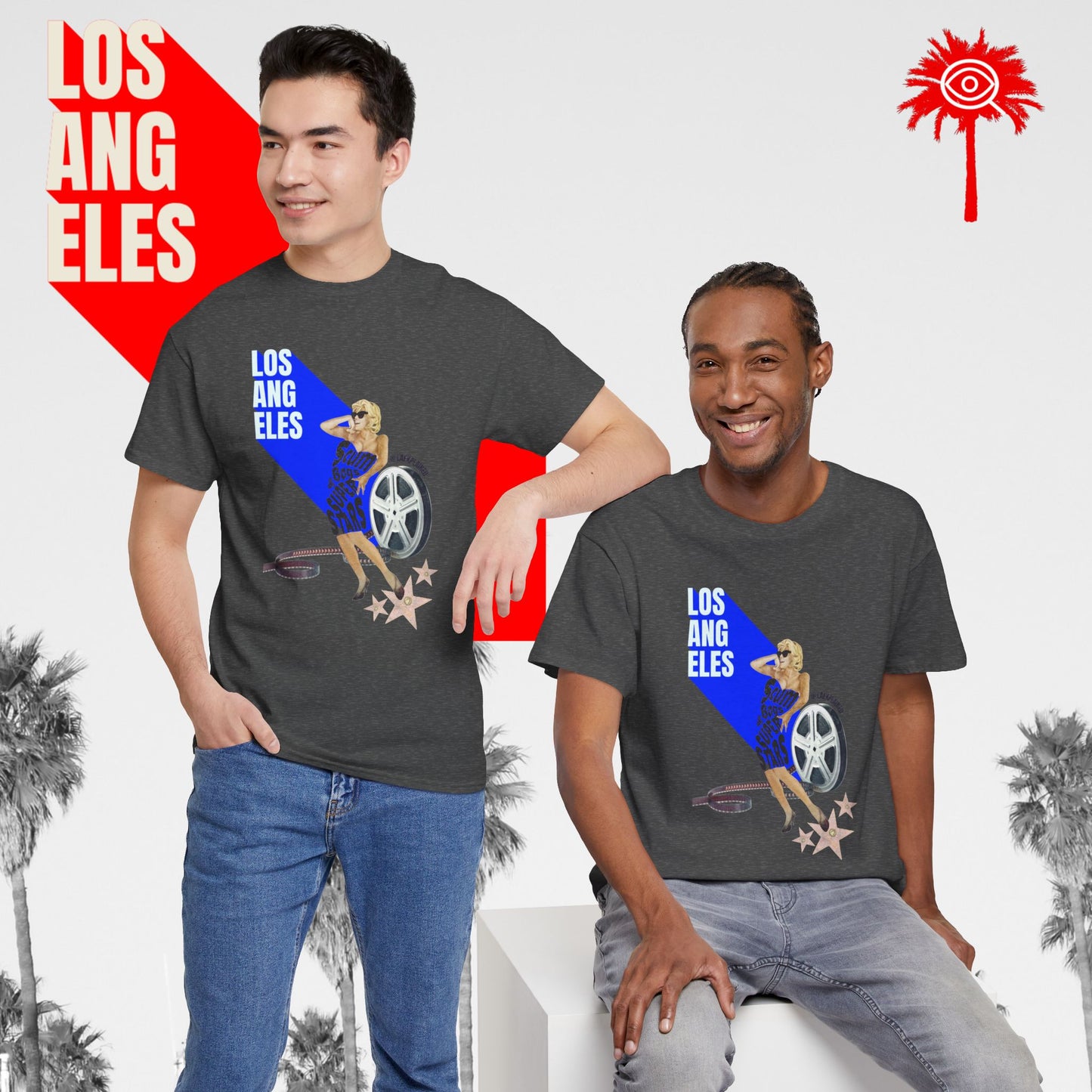 Blue Sc*mbags and Superstars Tee