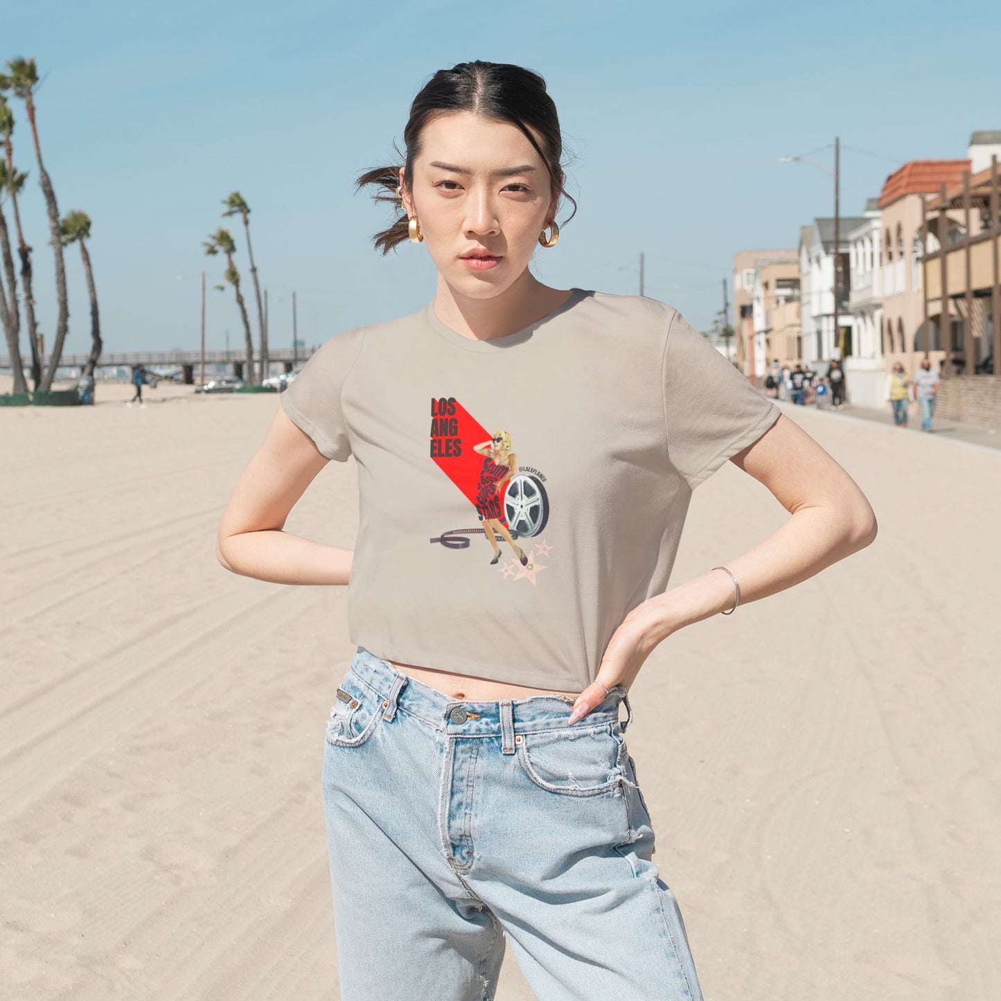 Women’s Red Sc*mbags and Superstars Tee