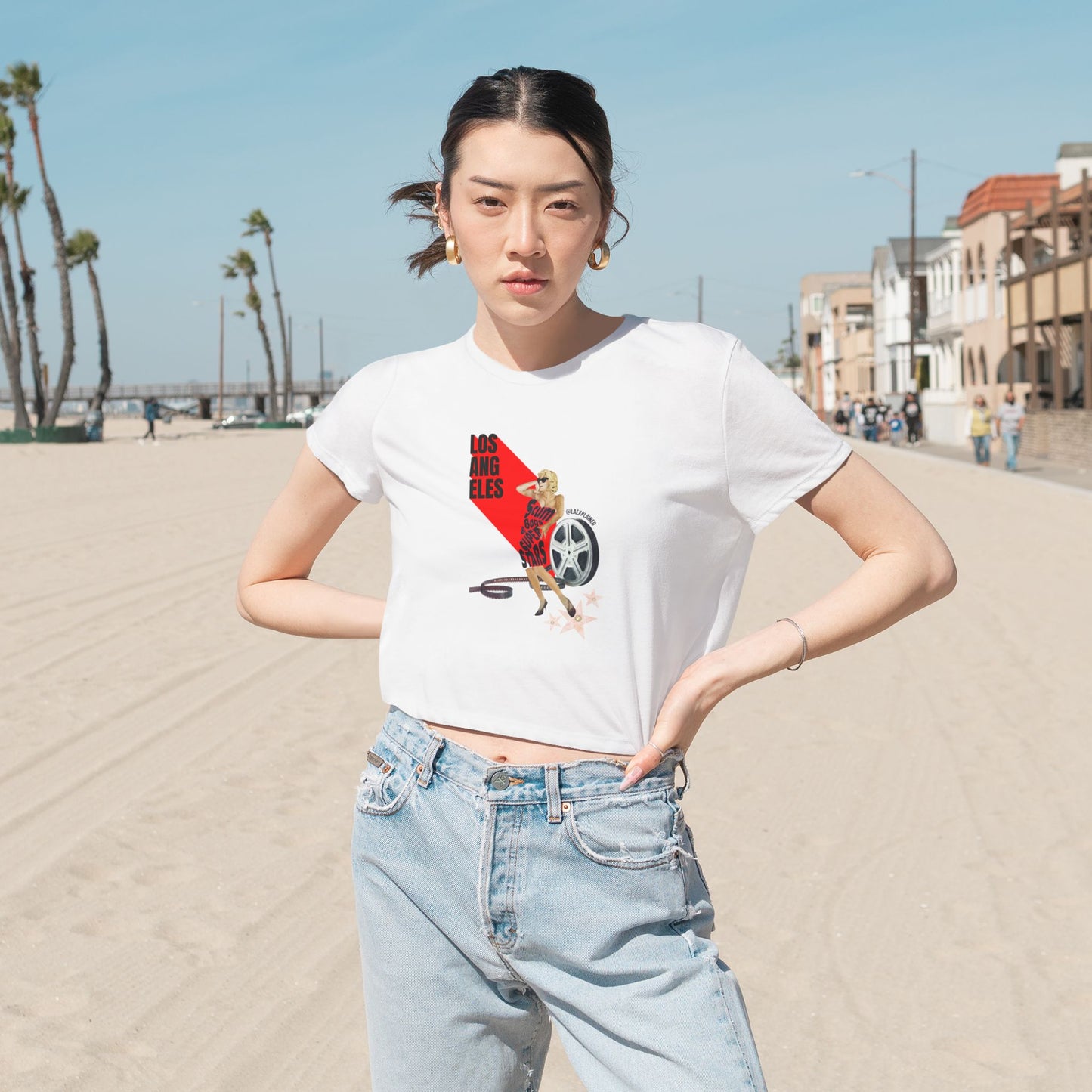 Women’s Red Sc*mbags and Superstars Tee