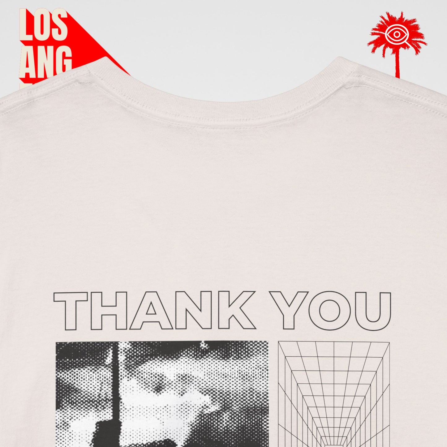 Ice Grey THANK YOU L.A.F.D. Fundraiser Tee