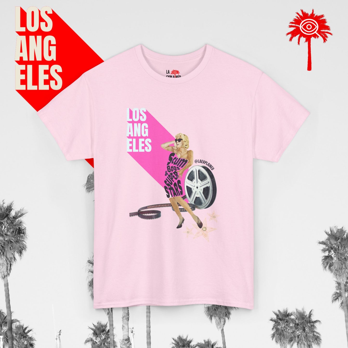 Pink Sc*mbags and Superstars Tee