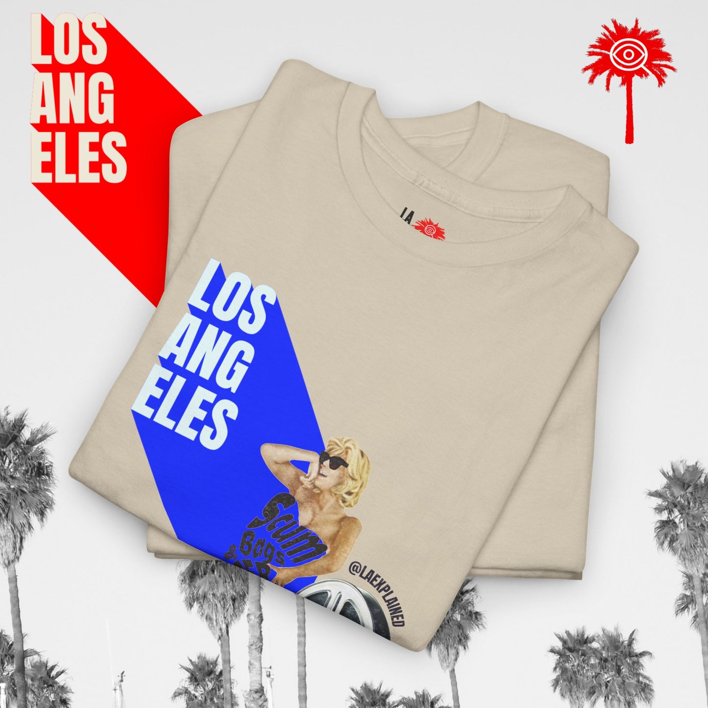 Blue Sc*mbags and Superstars Tee