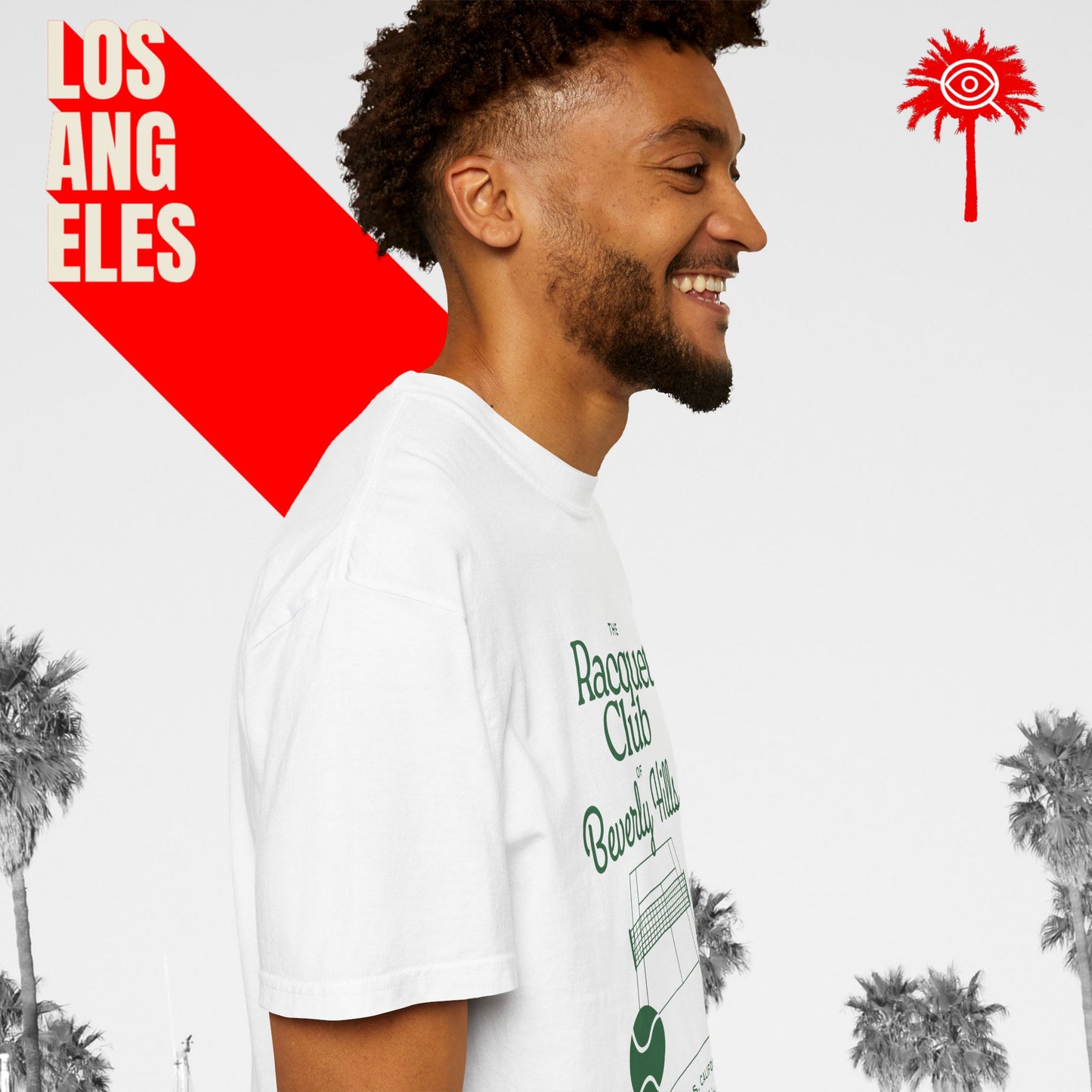 Retro Beverly Hills Racquet Club Tee