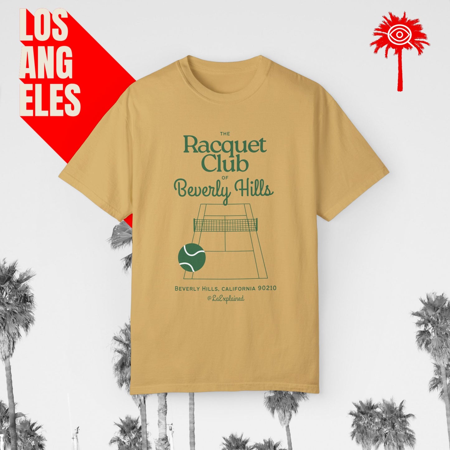 Retro Beverly Hills Racquet Club Tee