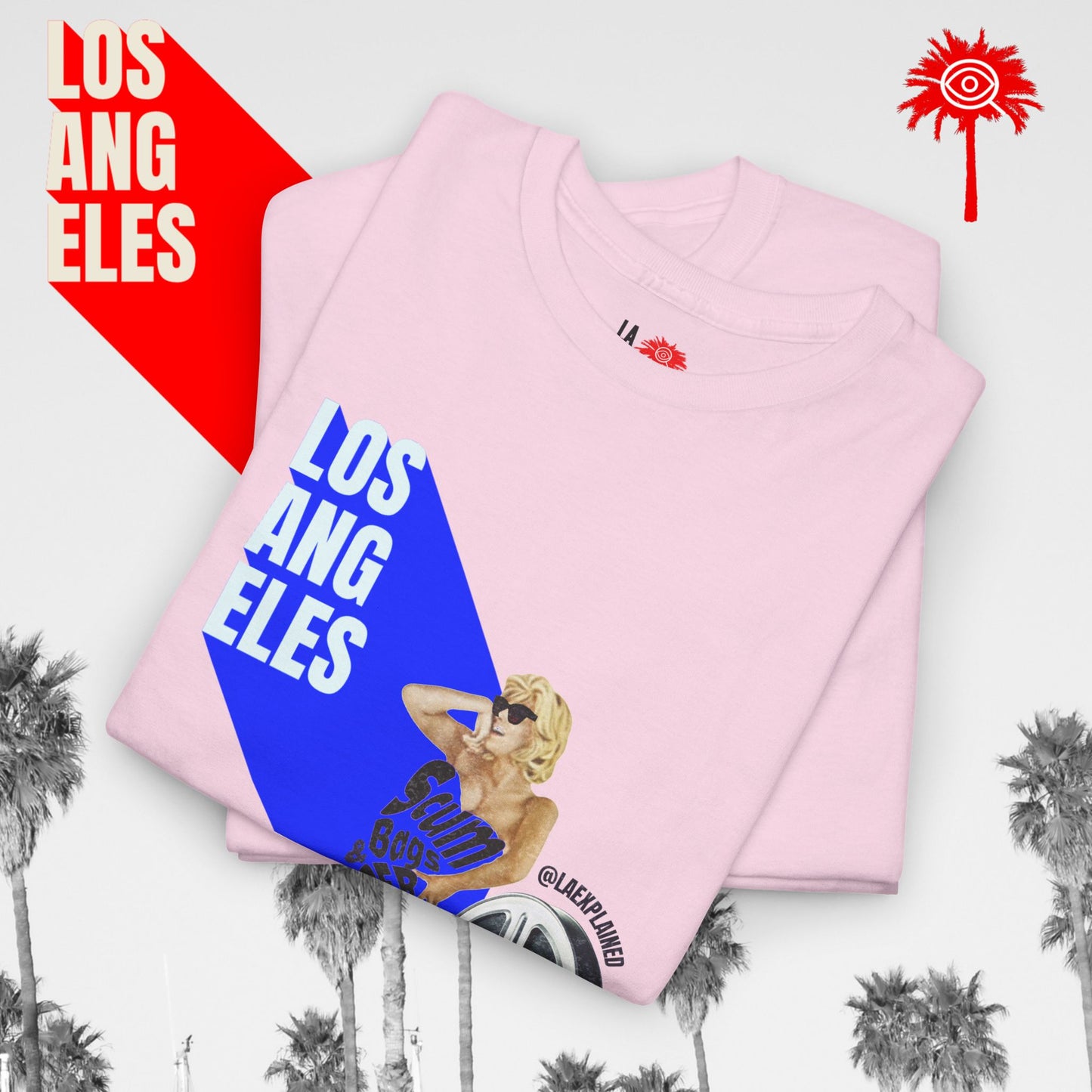 Blue Sc*mbags and Superstars Tee