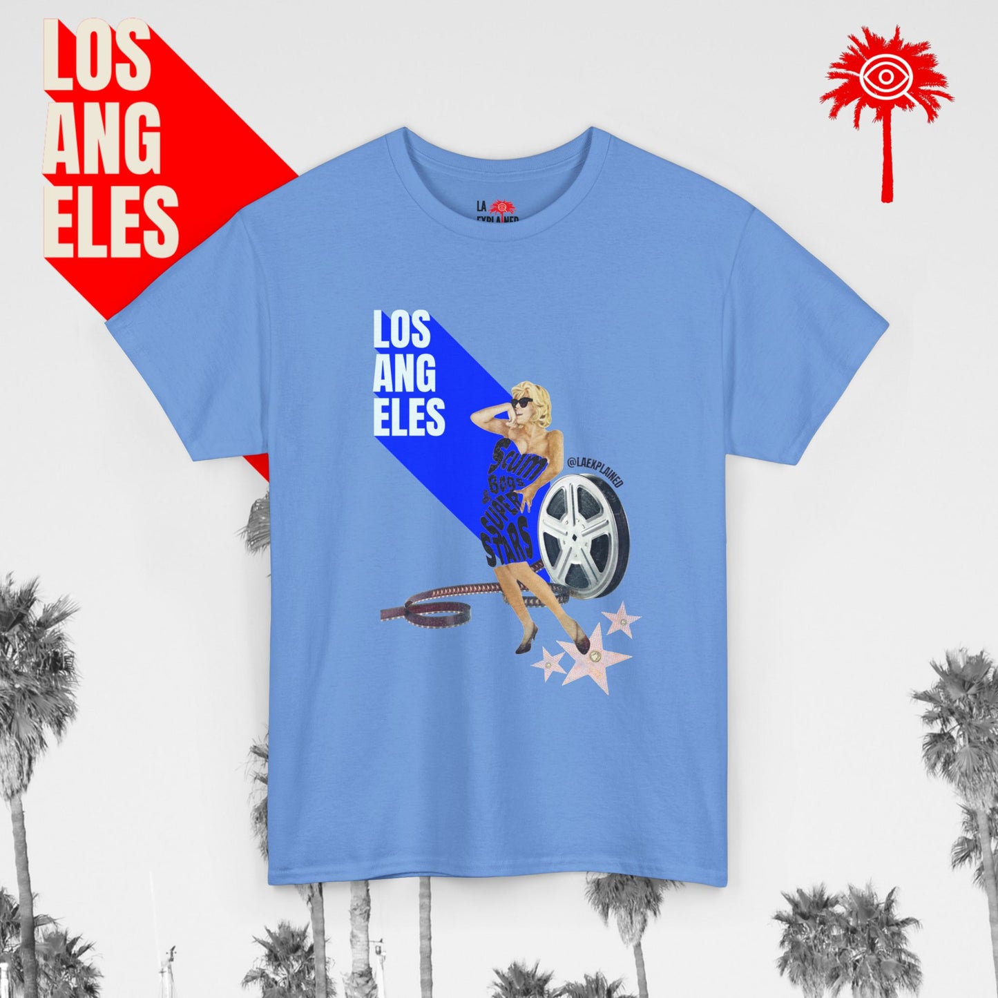 Blue Sc*mbags and Superstars Tee