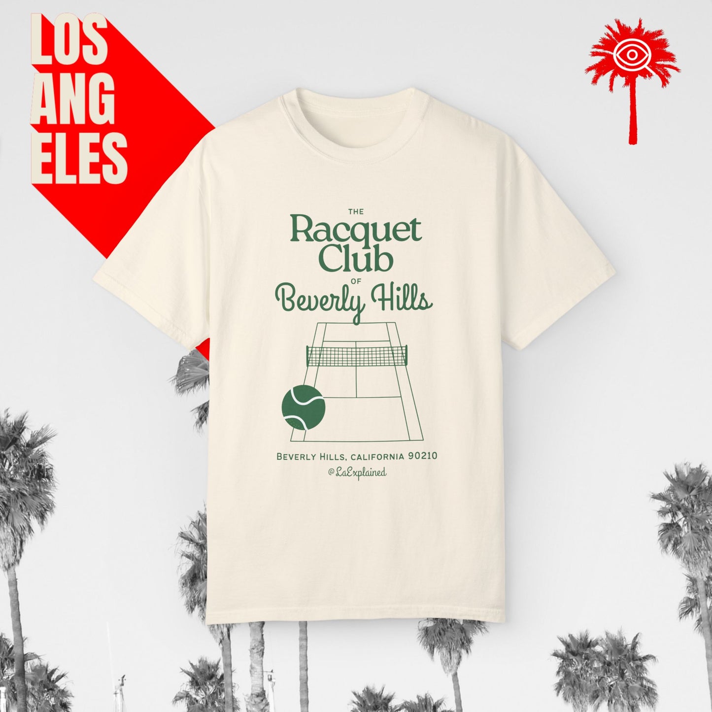 Retro Beverly Hills Racquet Club Tee