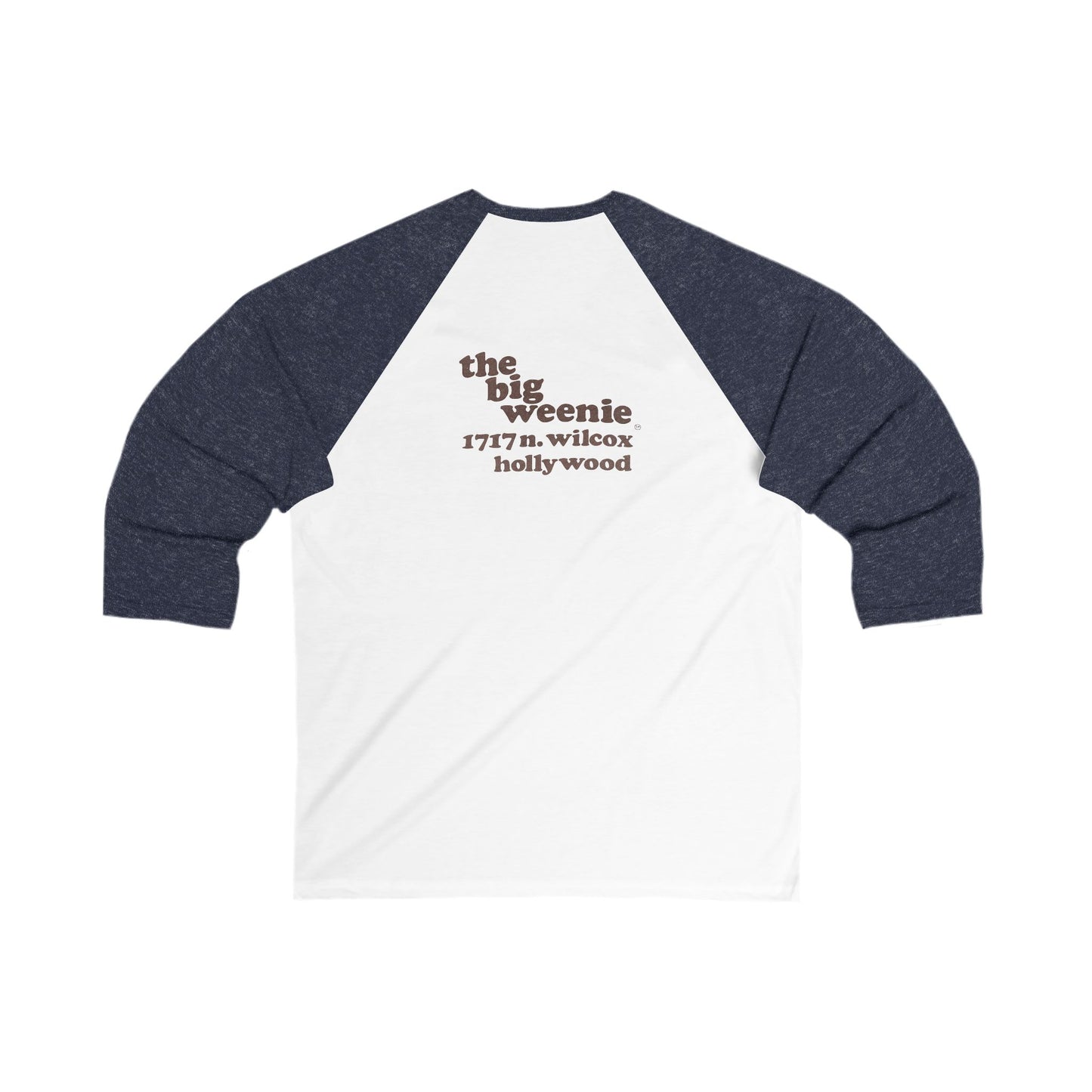 Big Weenies Are Better Retro Unisex Baseball Tee