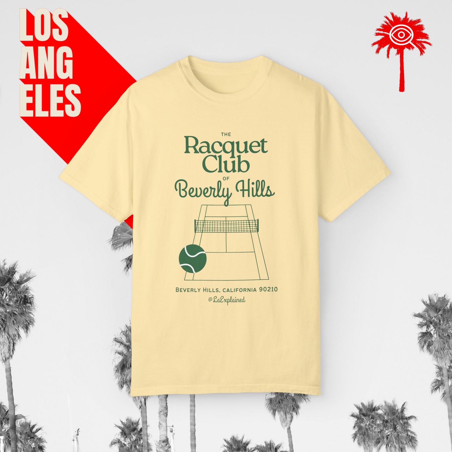Retro Beverly Hills Racquet Club Tee
