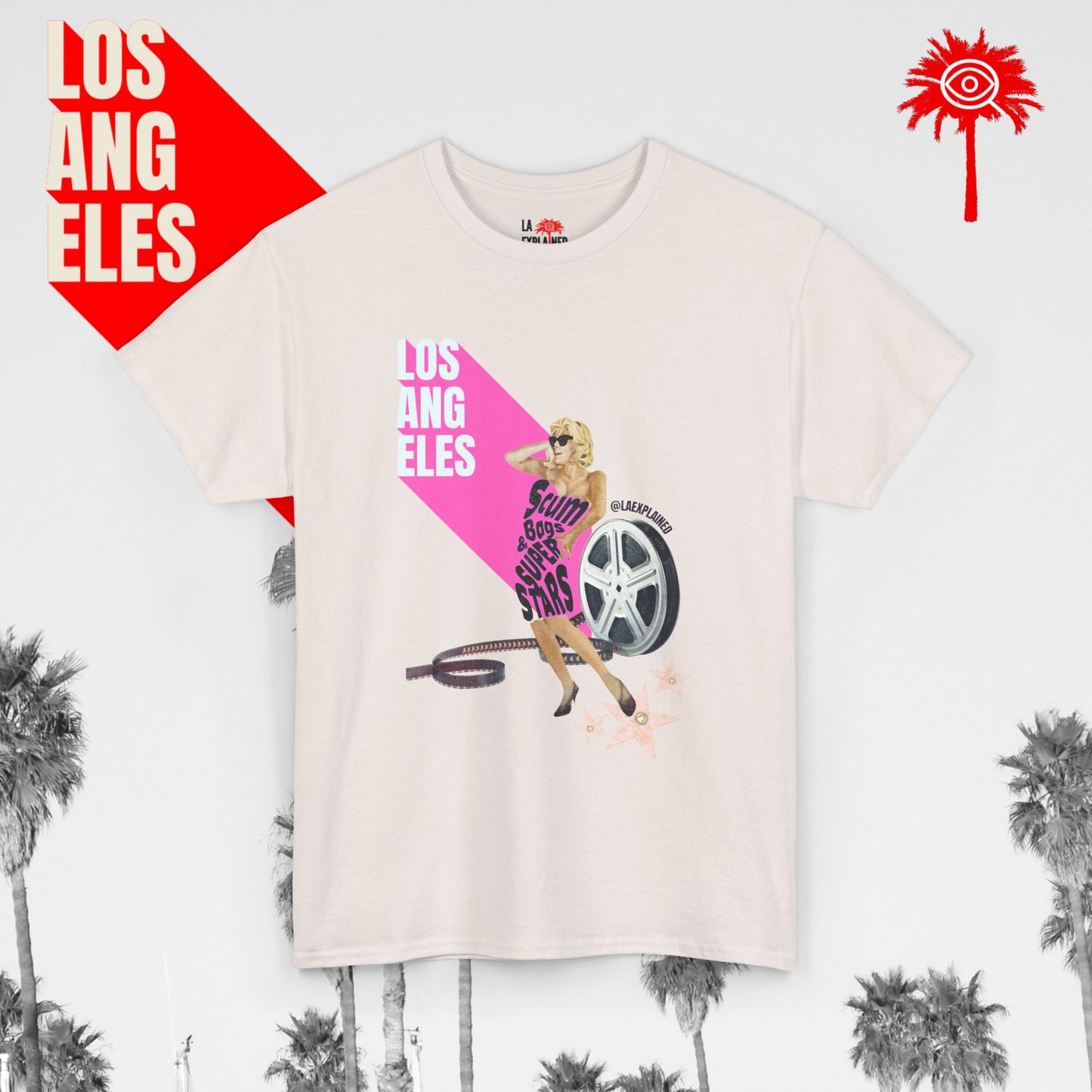 Pink Sc*mbags and Superstars Tee