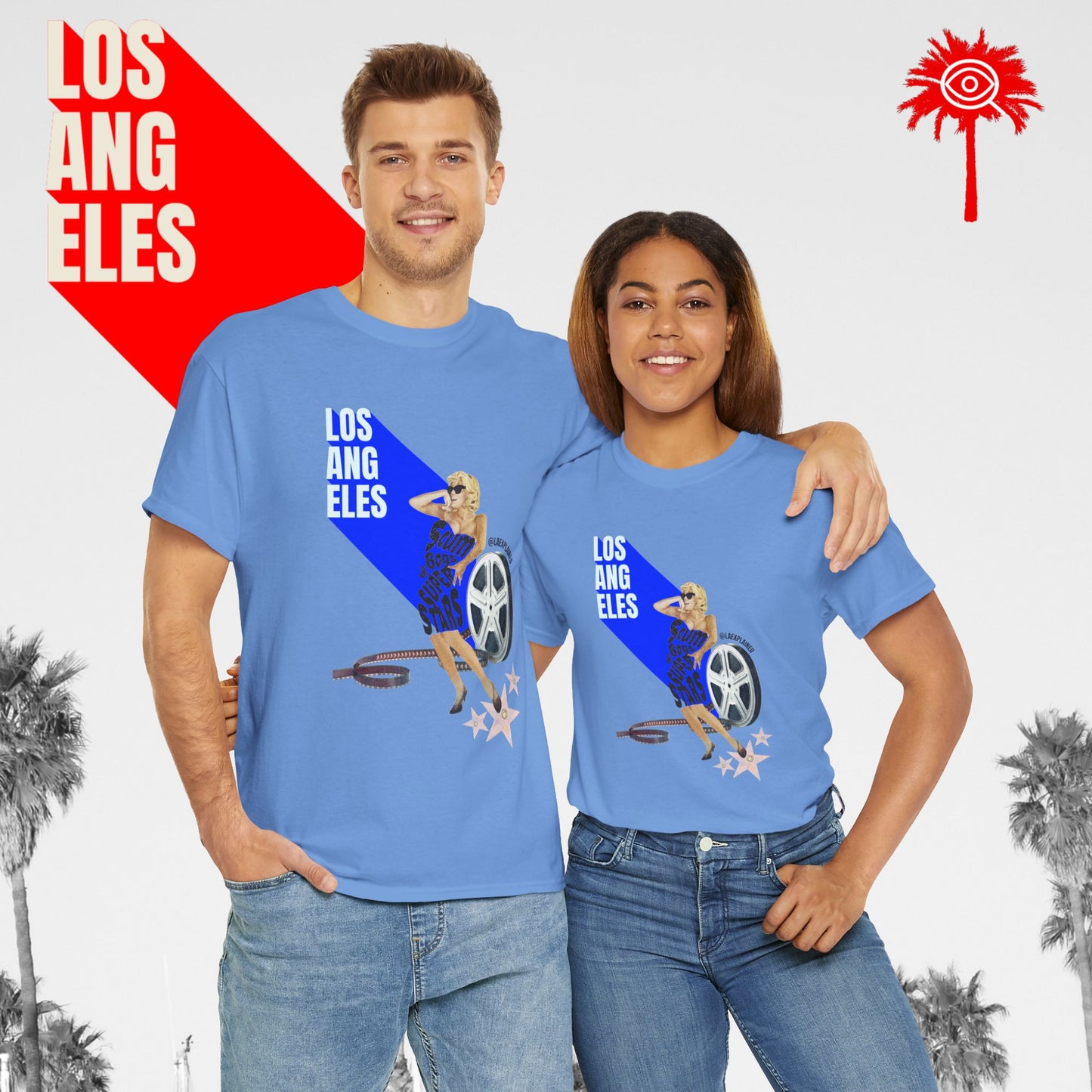 Blue Sc*mbags and Superstars Tee