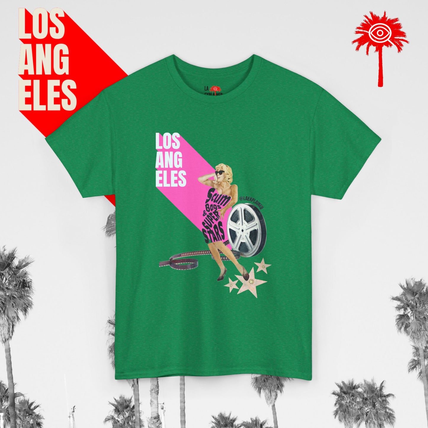Pink Sc*mbags and Superstars Tee