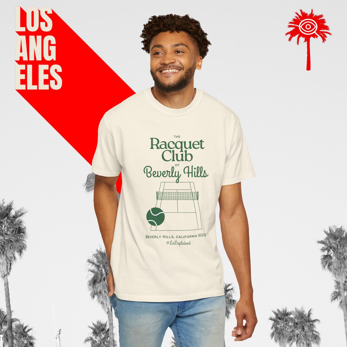 Retro Beverly Hills Racquet Club Tee