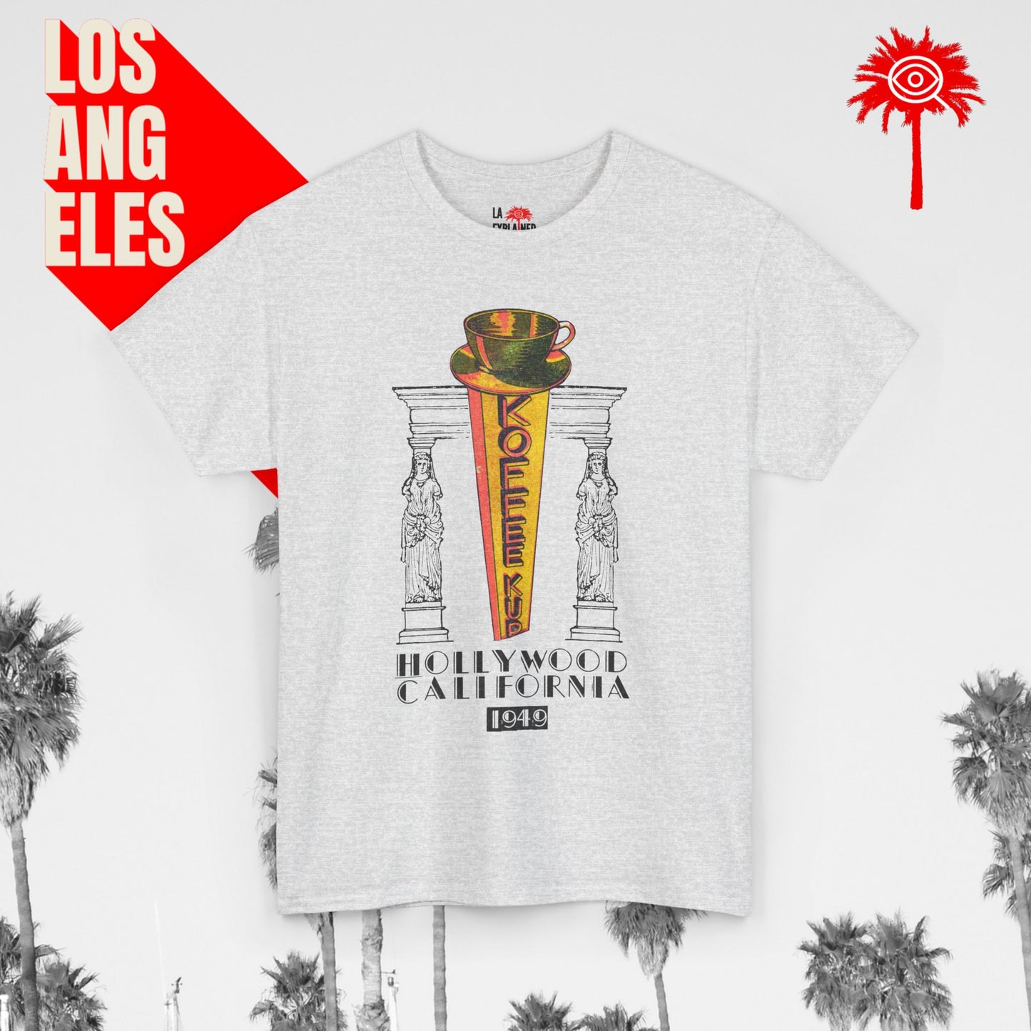 Hollywood Koffee Kup 1949 Tee