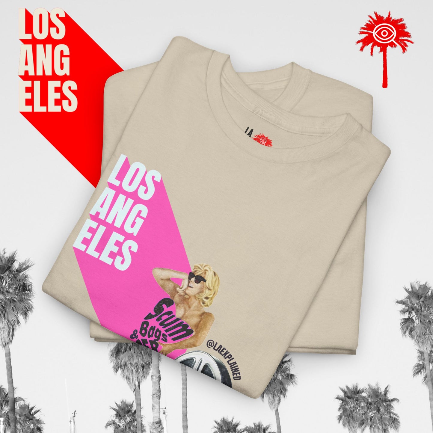 Pink Sc*mbags and Superstars Tee