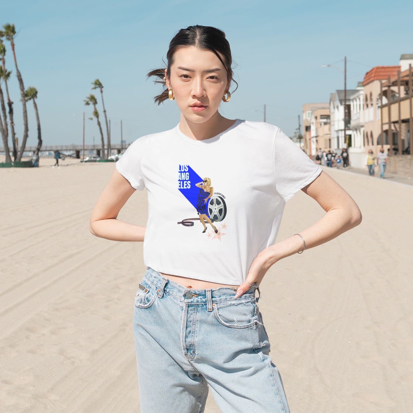 Women’s Blue Sc*mbags and Superstars Tee