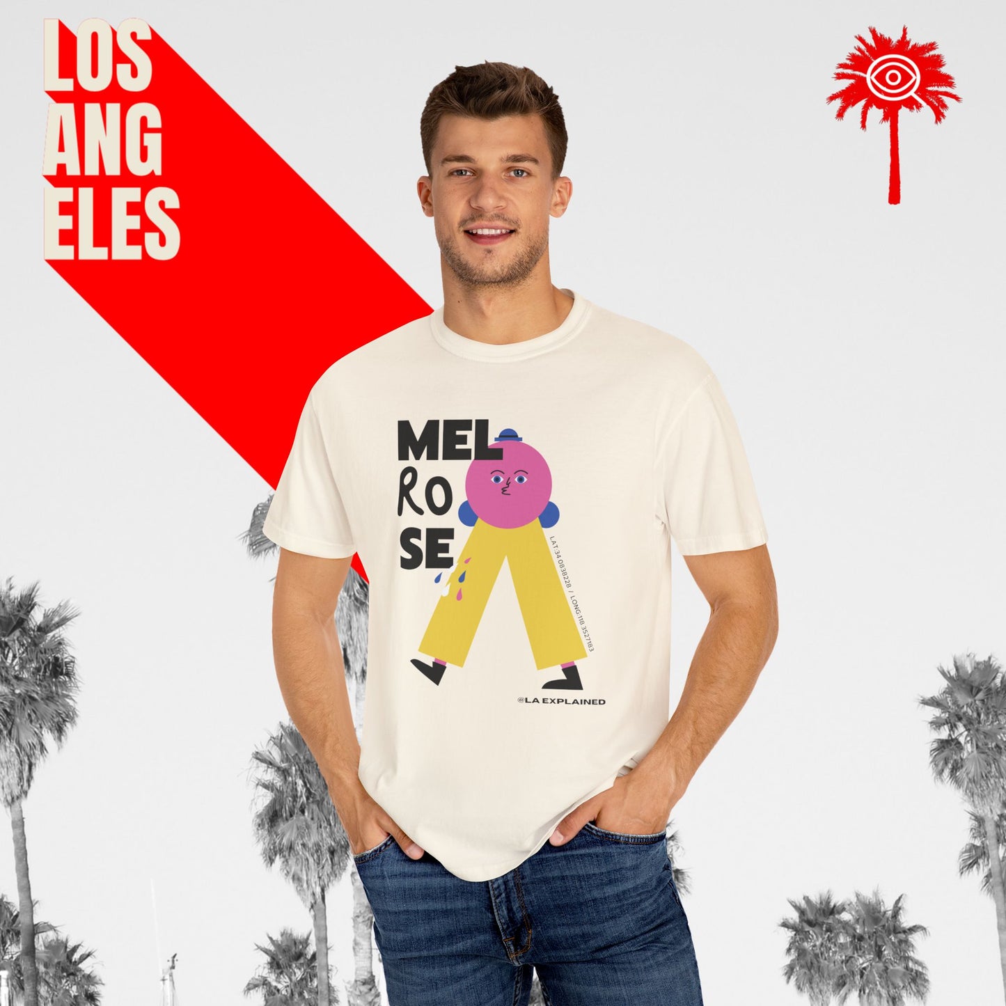Men's 'Melrose Mood' Tee