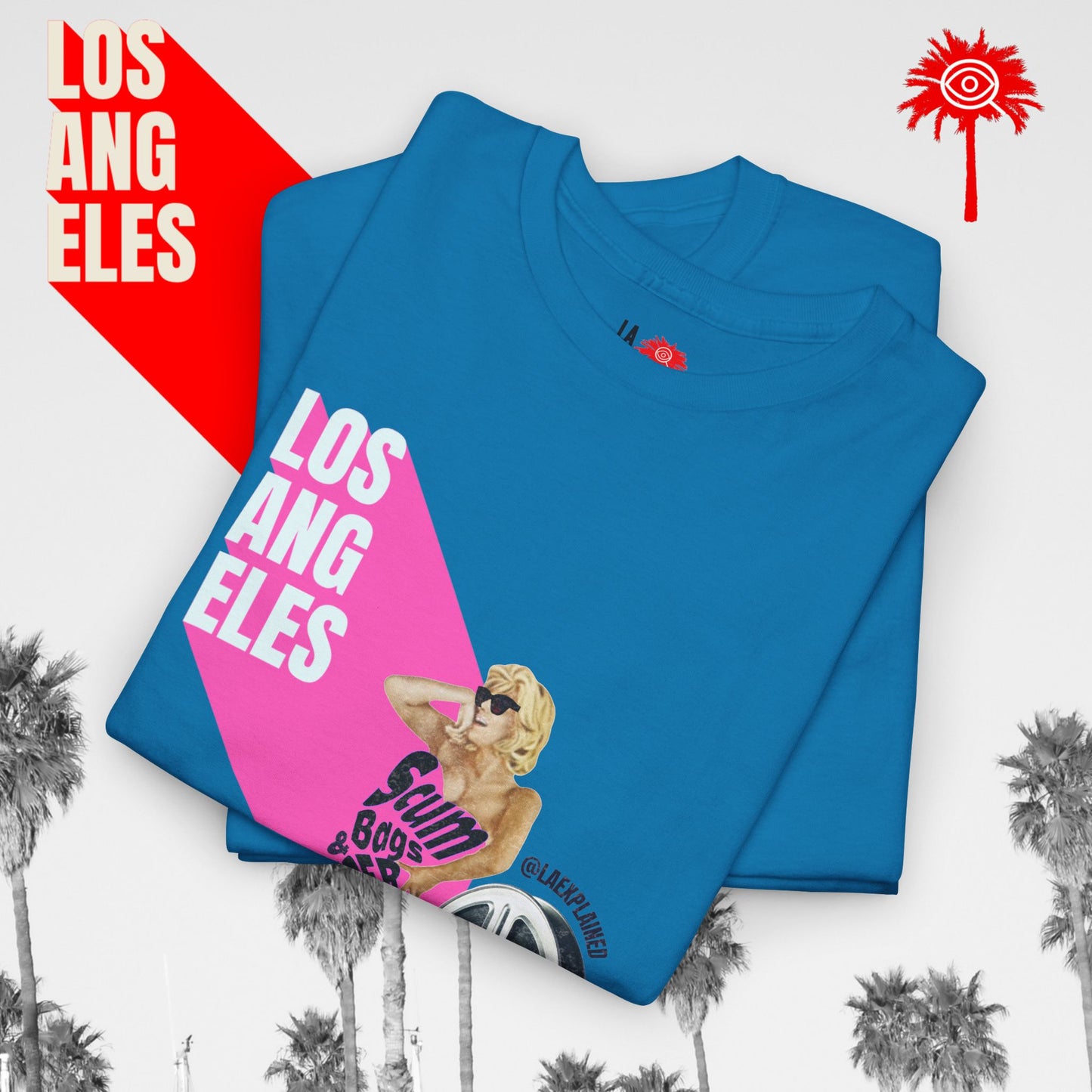 Pink Sc*mbags and Superstars Tee