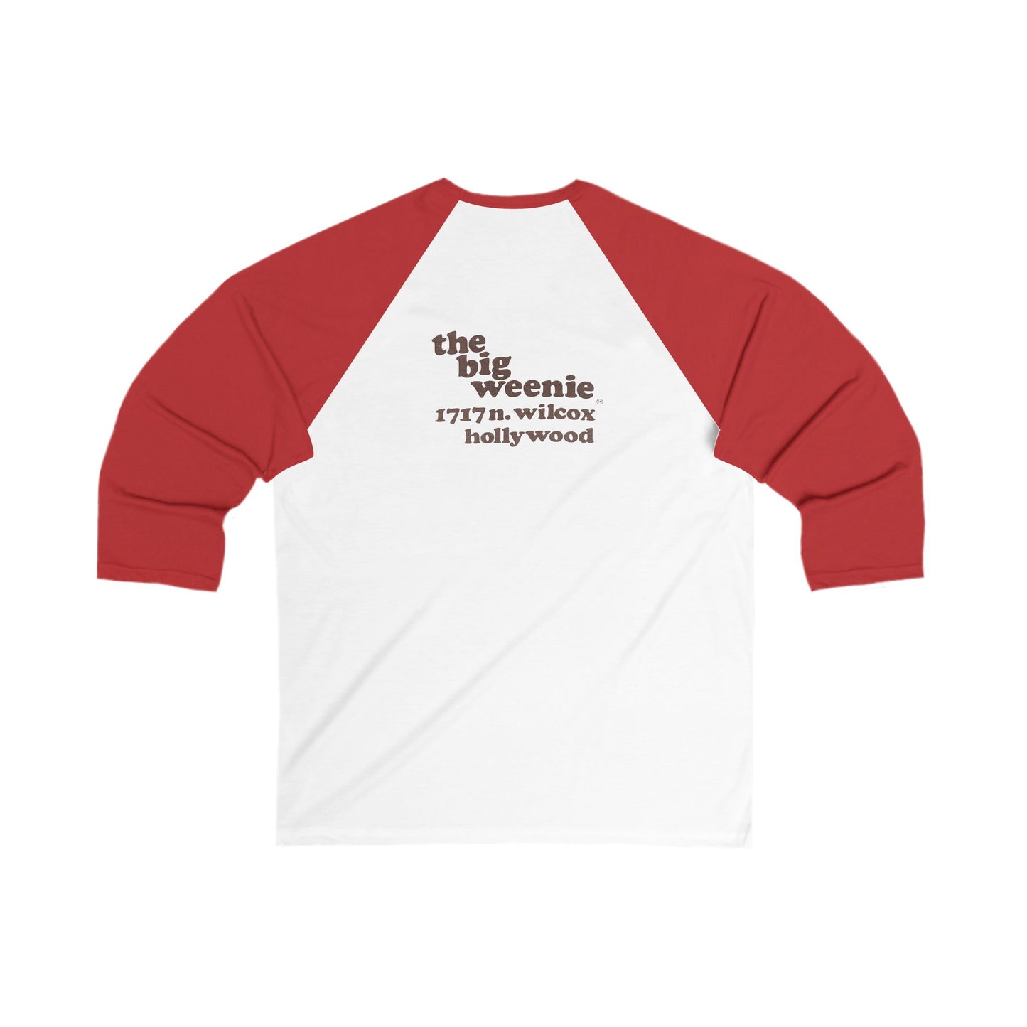 Big Weenies Are Better Retro Unisex Baseball Tee