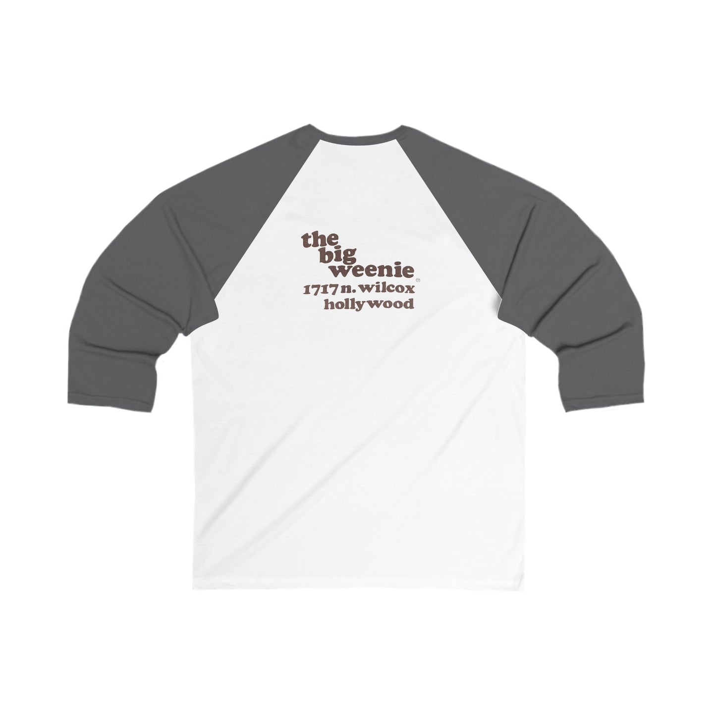 Big Weenies Are Better Retro Unisex Baseball Tee