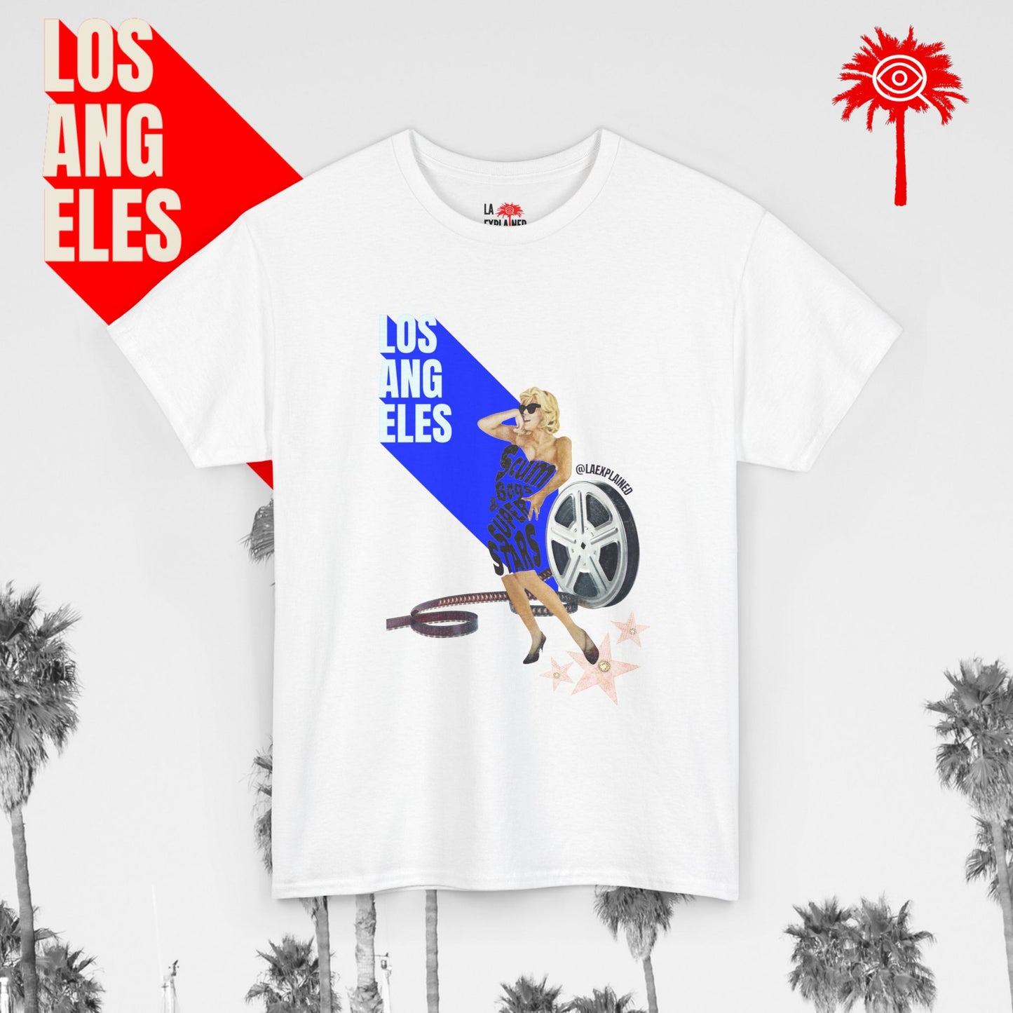 Blue Sc*mbags and Superstars Tee