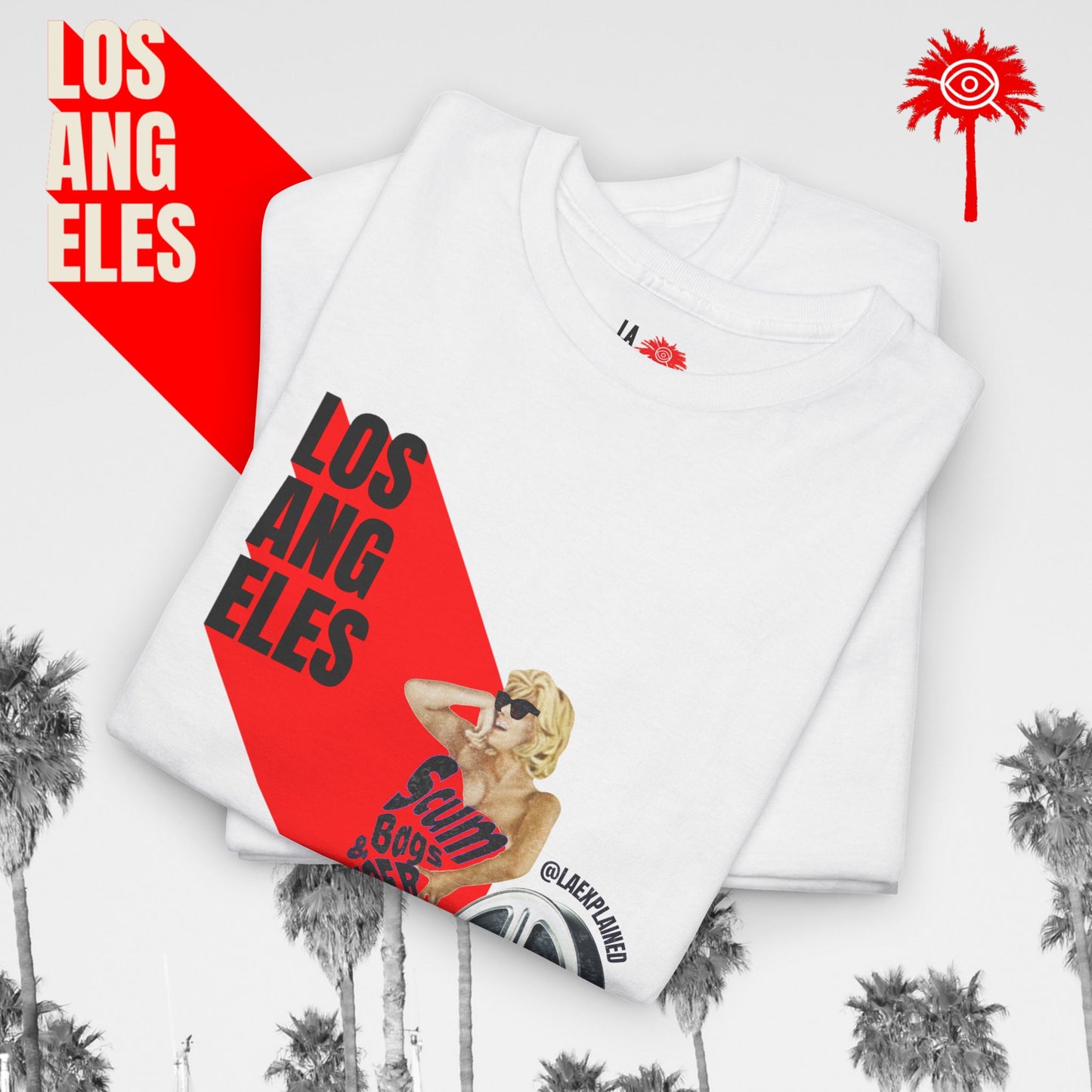 Red Sc*mbags and Superstars Tee