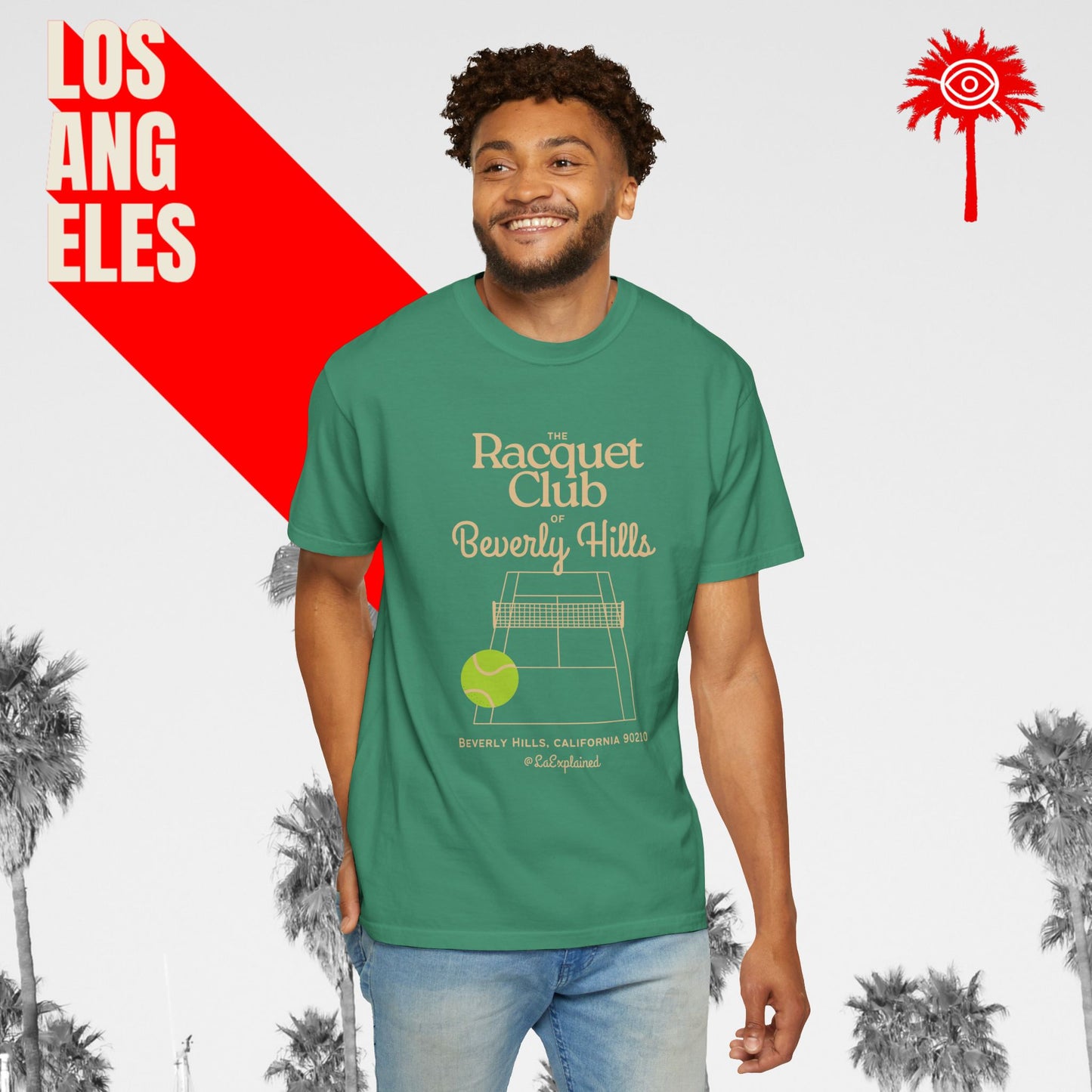 Retro Beverly Hills Racquet Club Tee